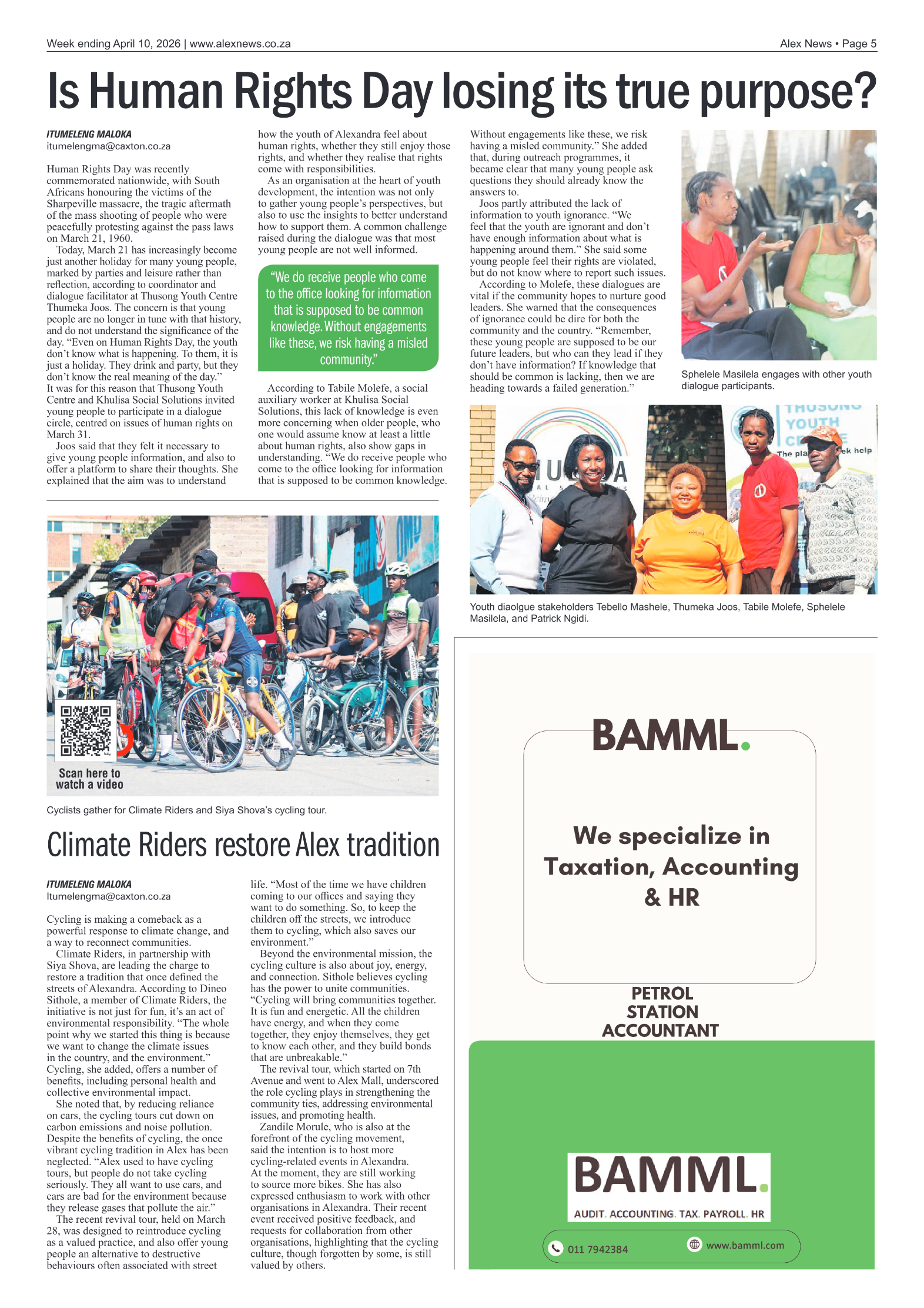 Alex News 10 April page 5