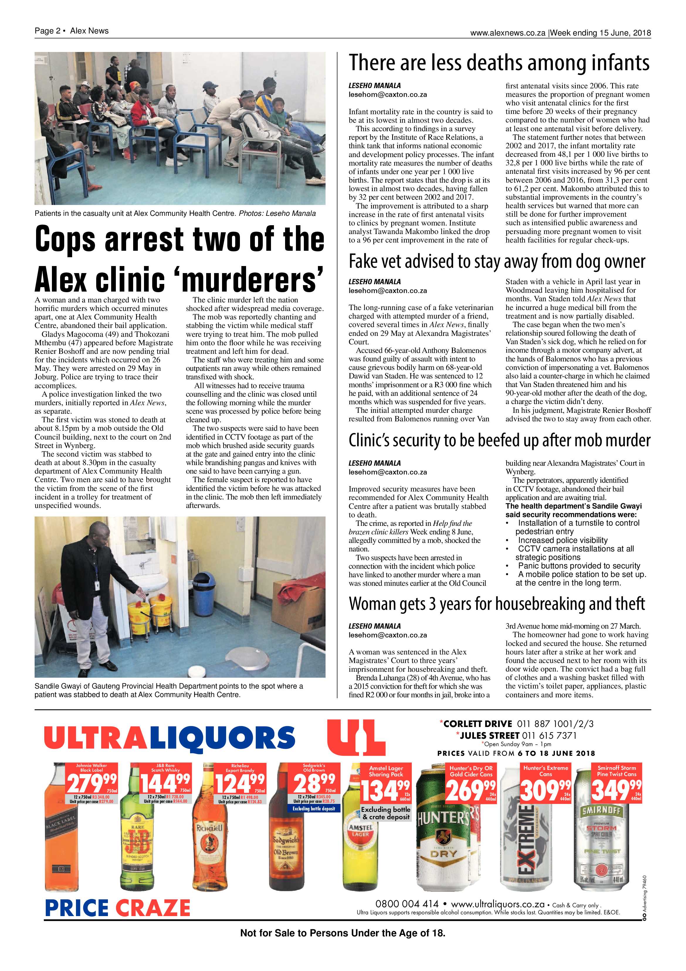 Alex News 15 June 2018 page 2