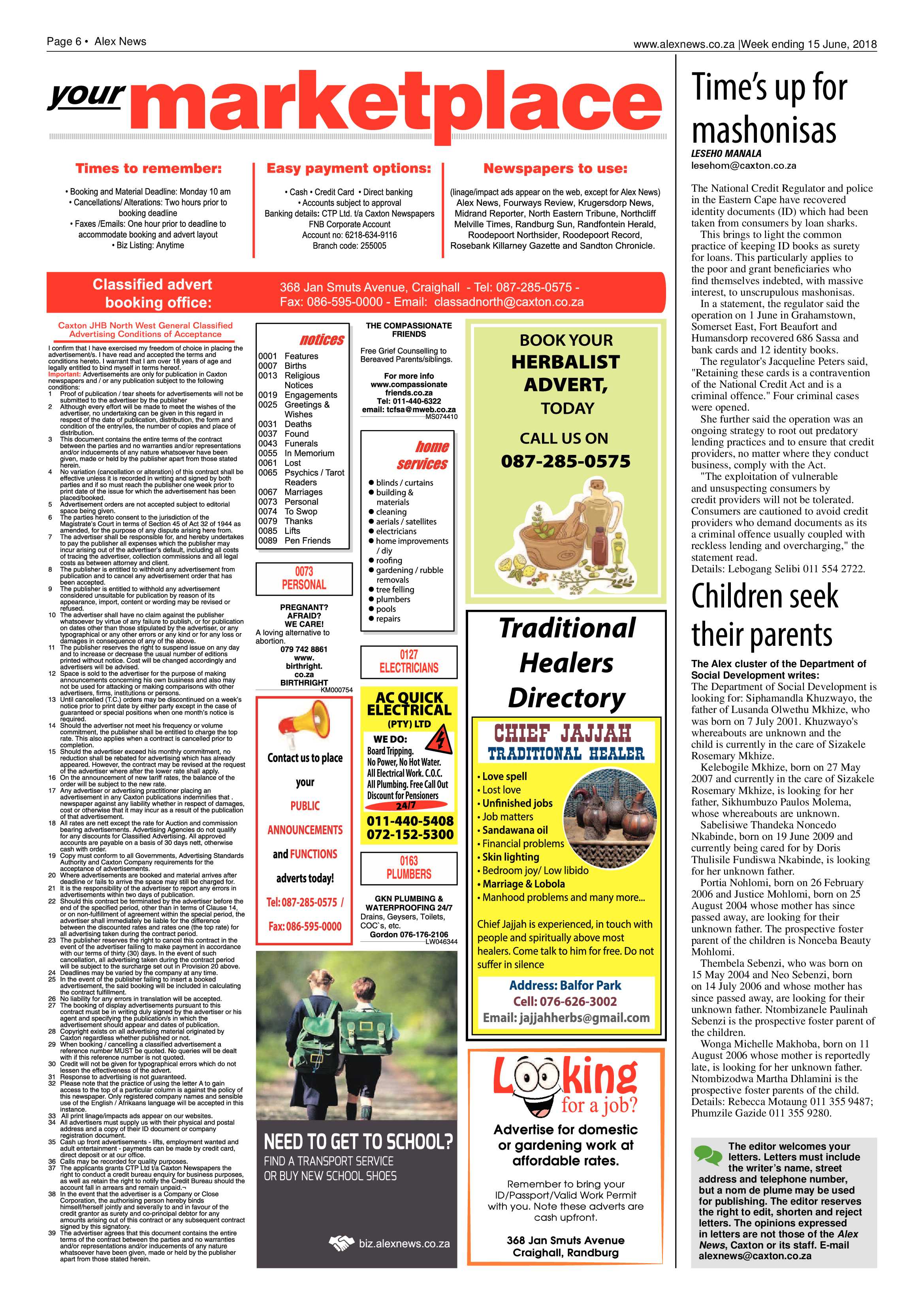 Alex News 15 June 2018 page 6