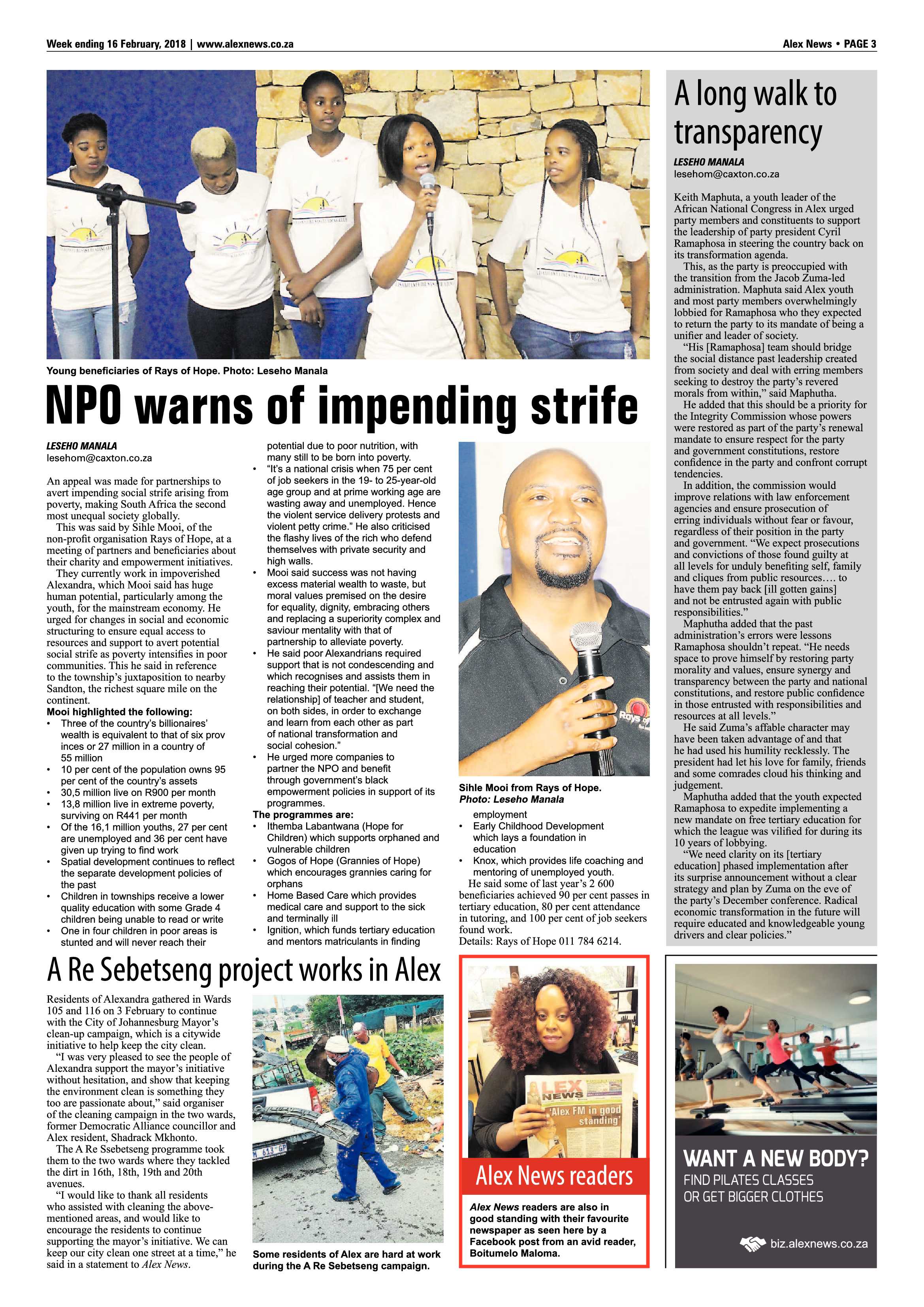 Alex News 16 February, 2018 page 3