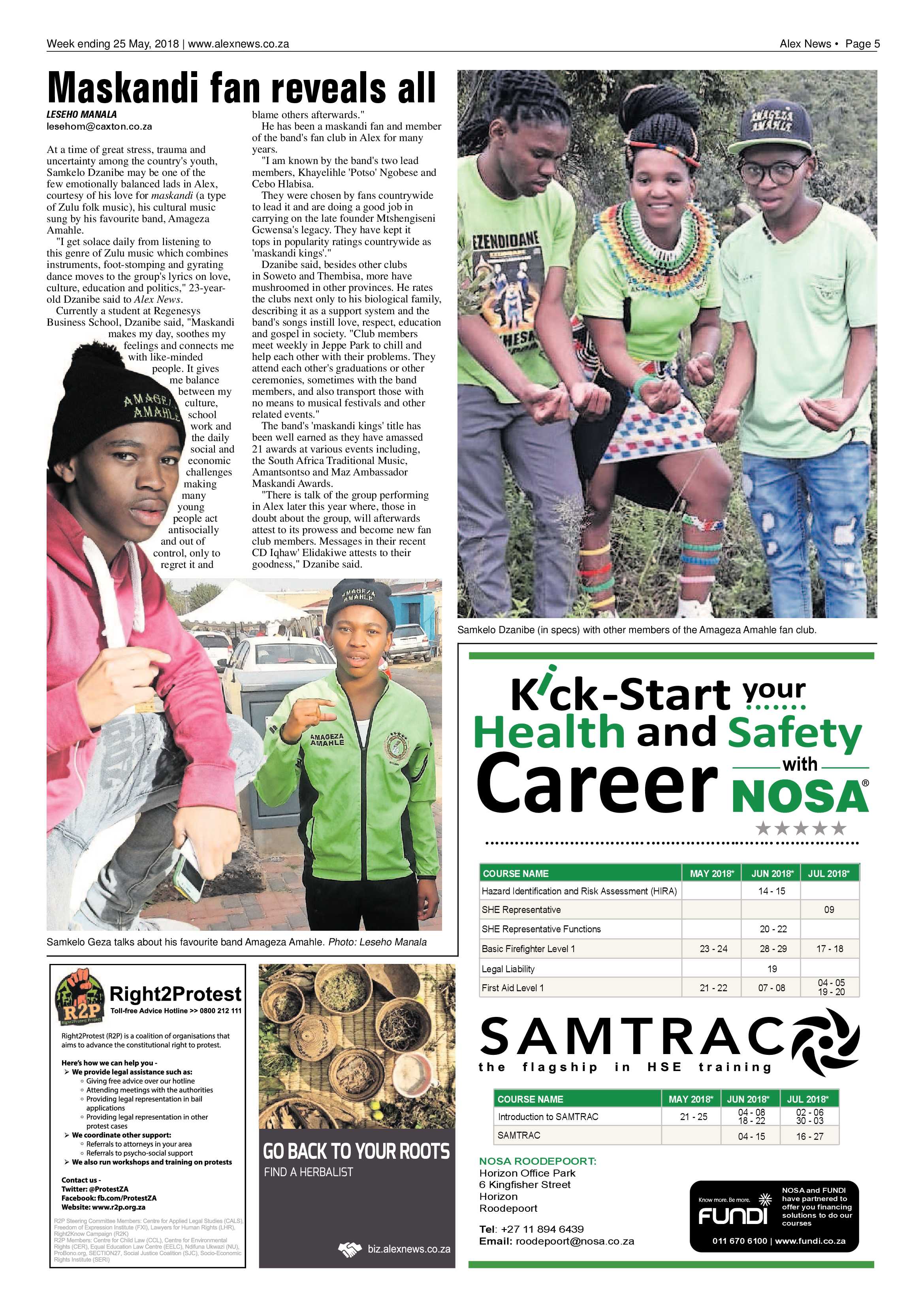 Alex News 25 May 2018 page 5