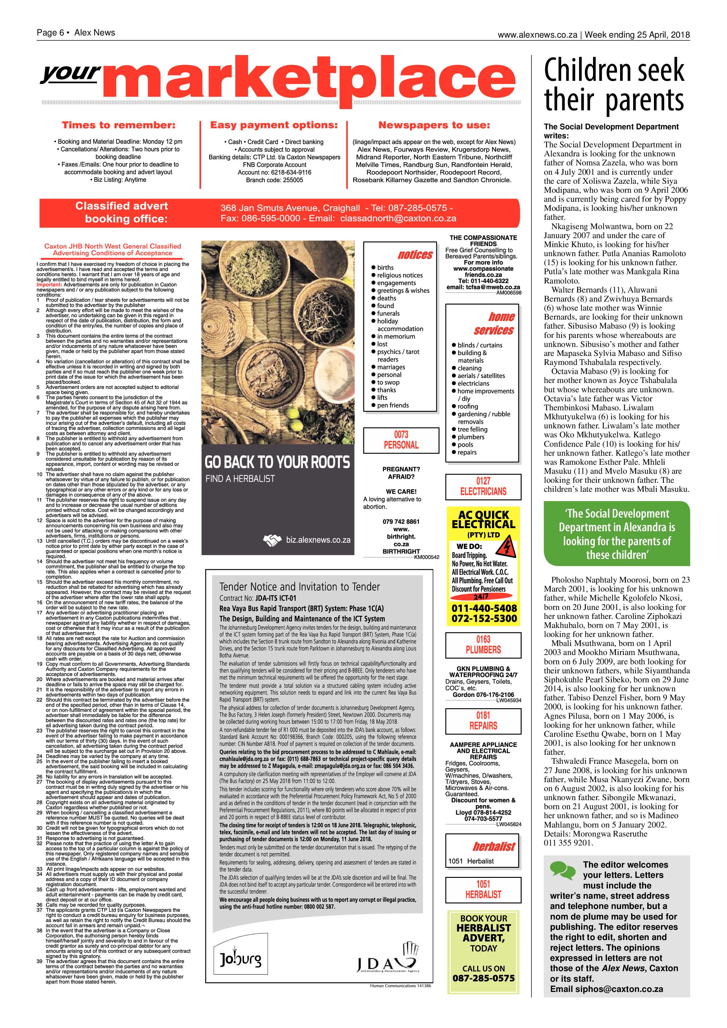 Alex News 25 May 2018 page 6