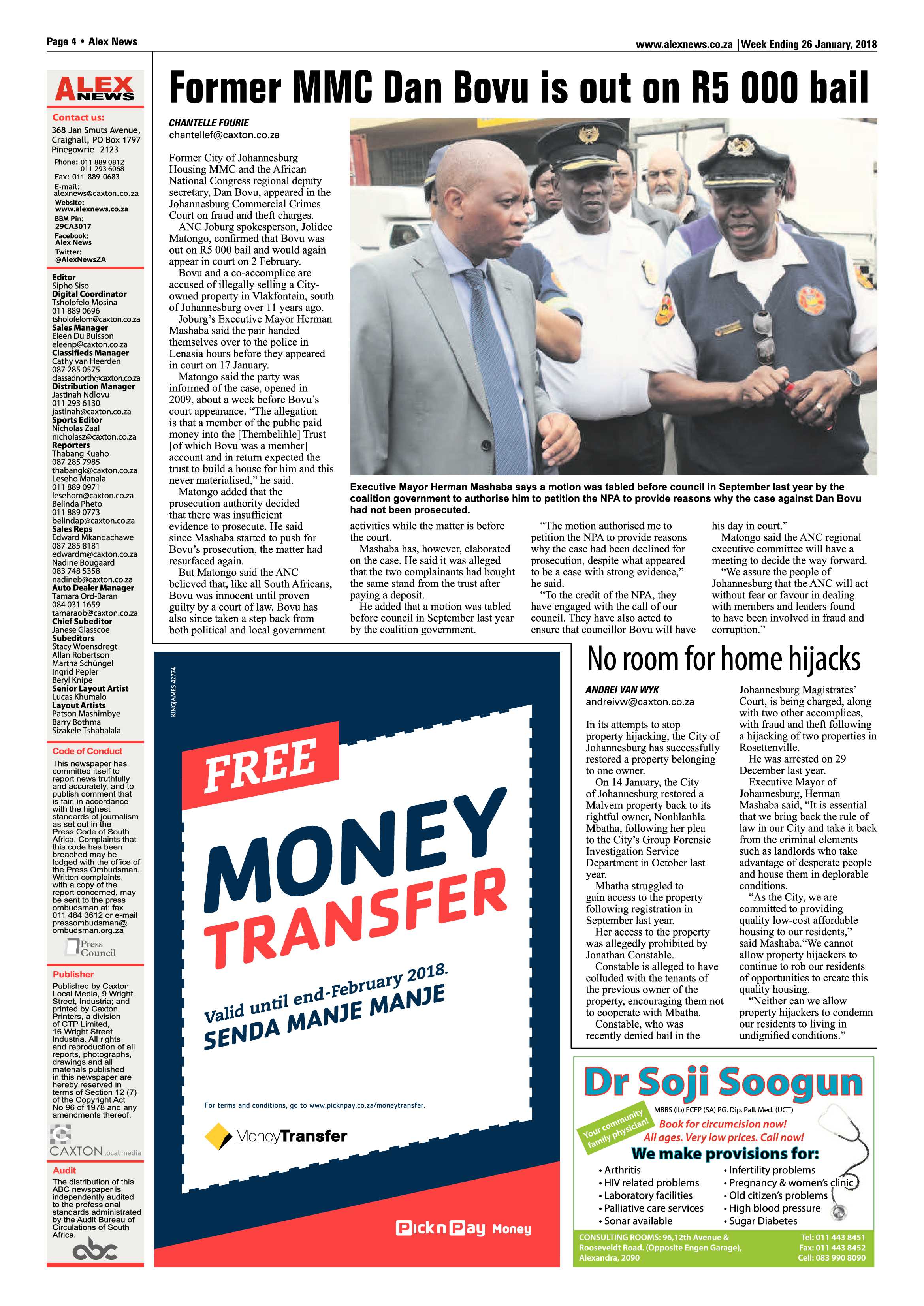 Alex News 22 December, 2017 page 4