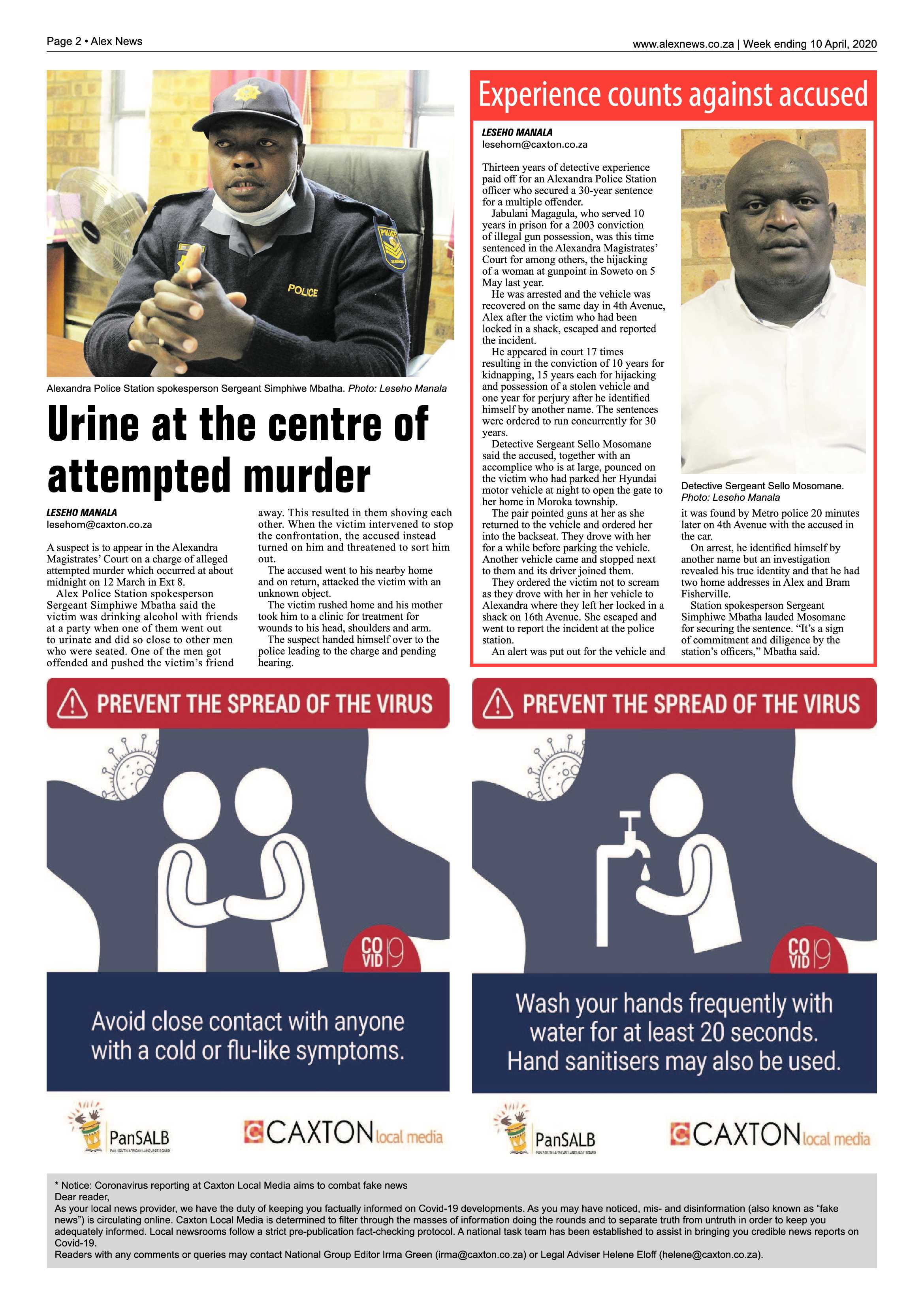Alex News 10 April 2020 page 2