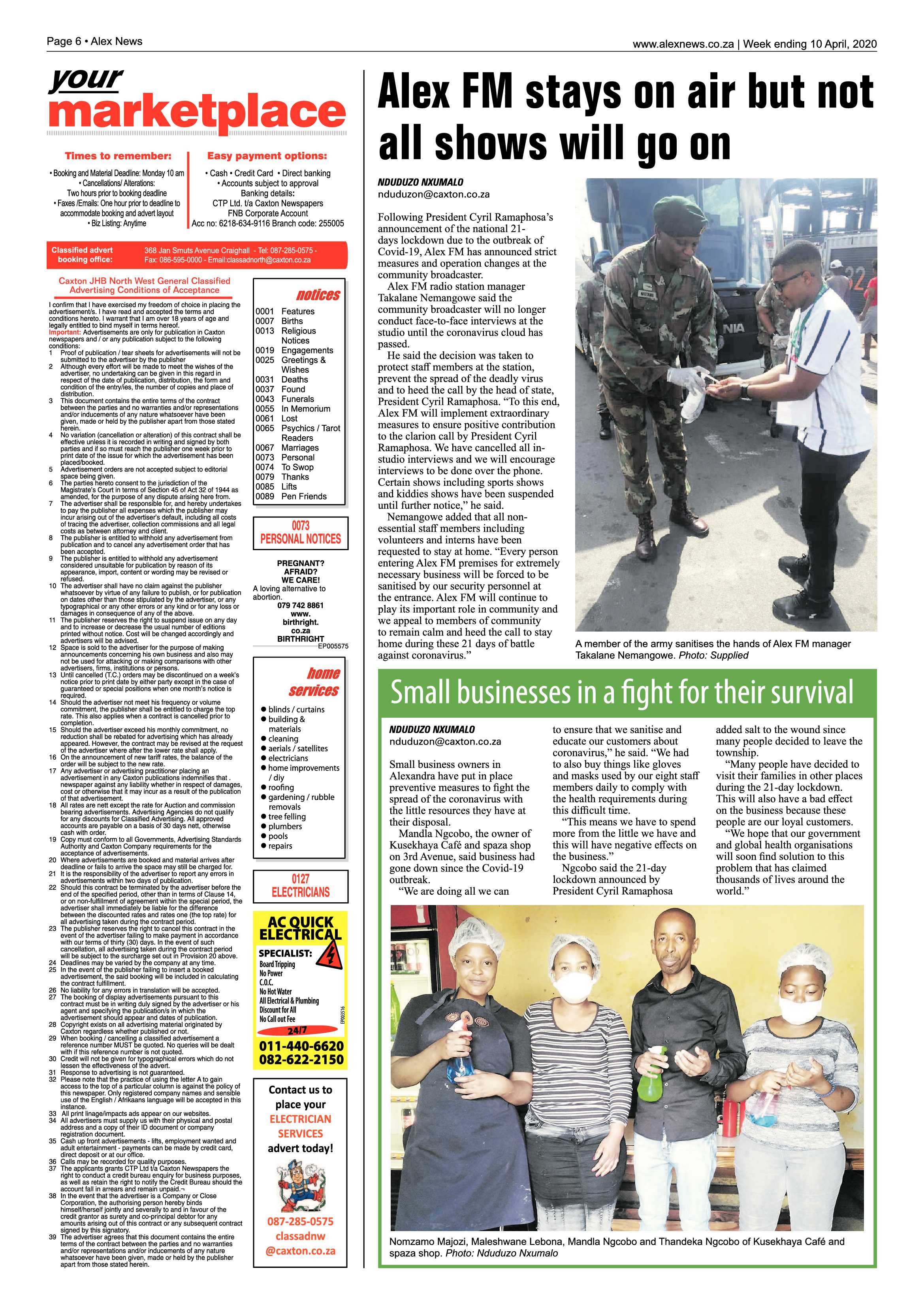 Alex News 10 April 2020 page 6