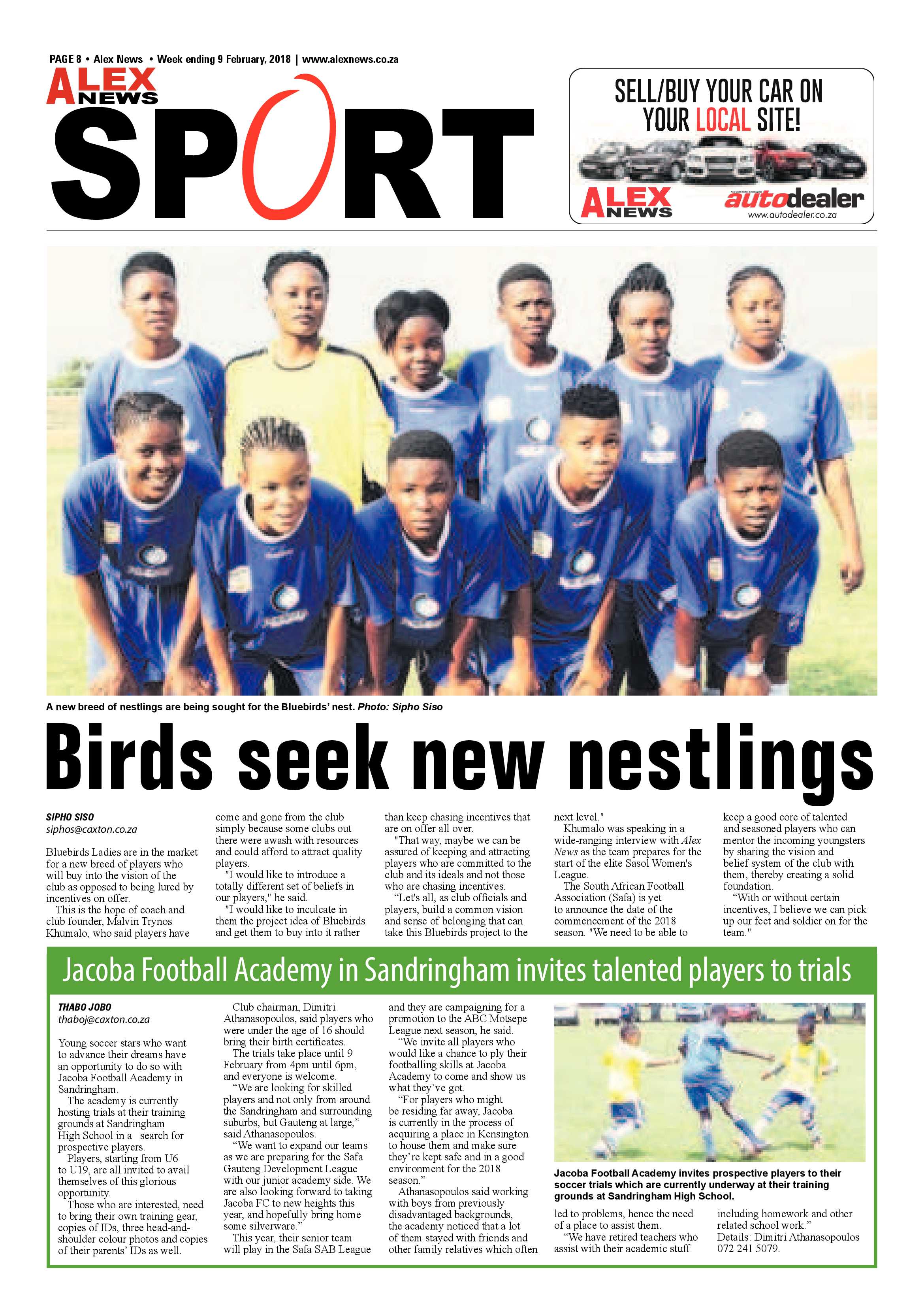 Alex News – 9 Feb 2018 page 8