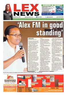 Alex News – 9 Feb 2018