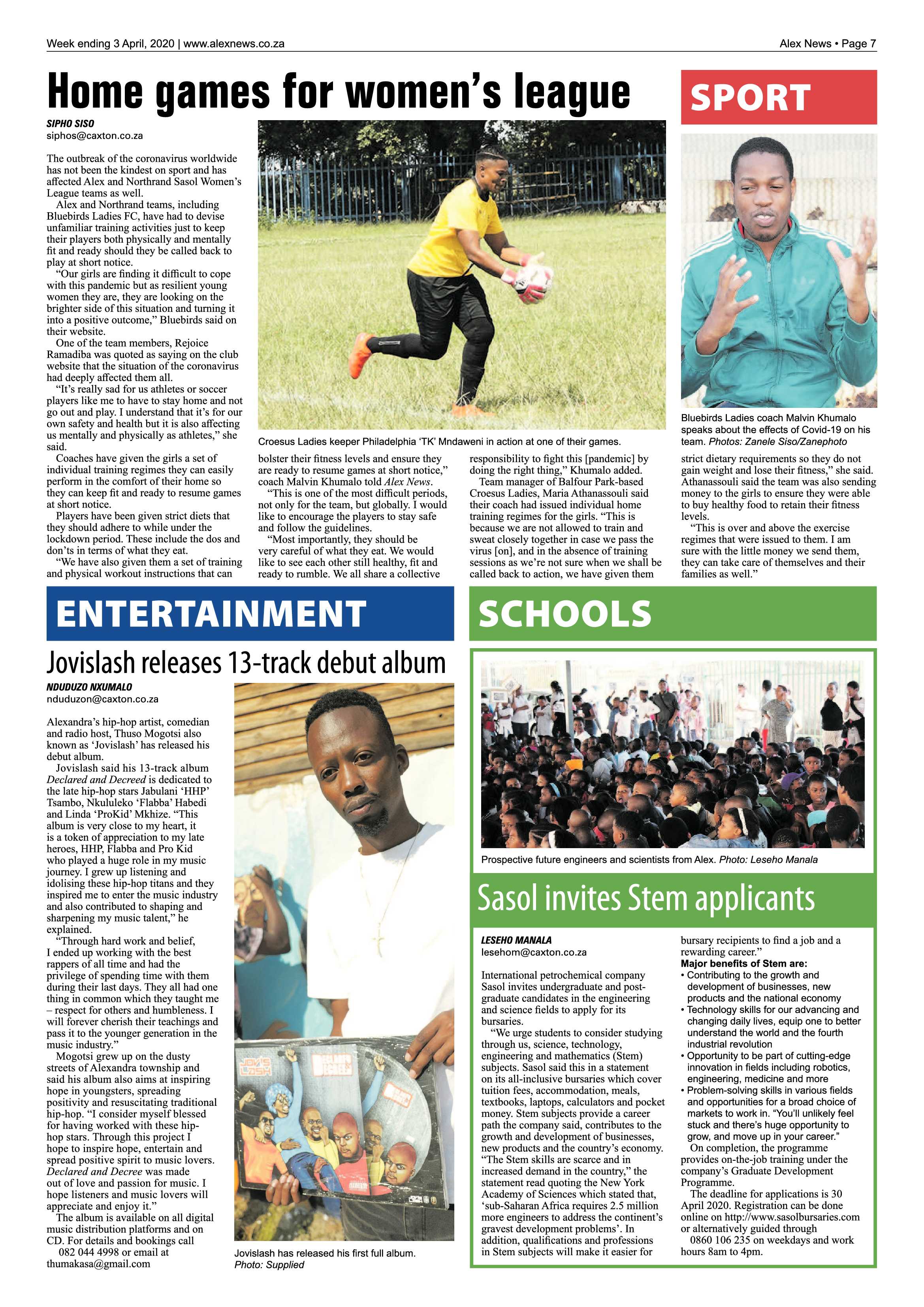Alex News 03 April 2020 page 7