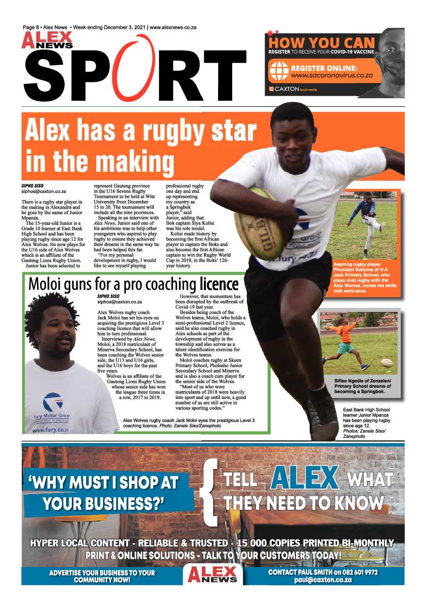 Alex News 03 December 2021 page 8