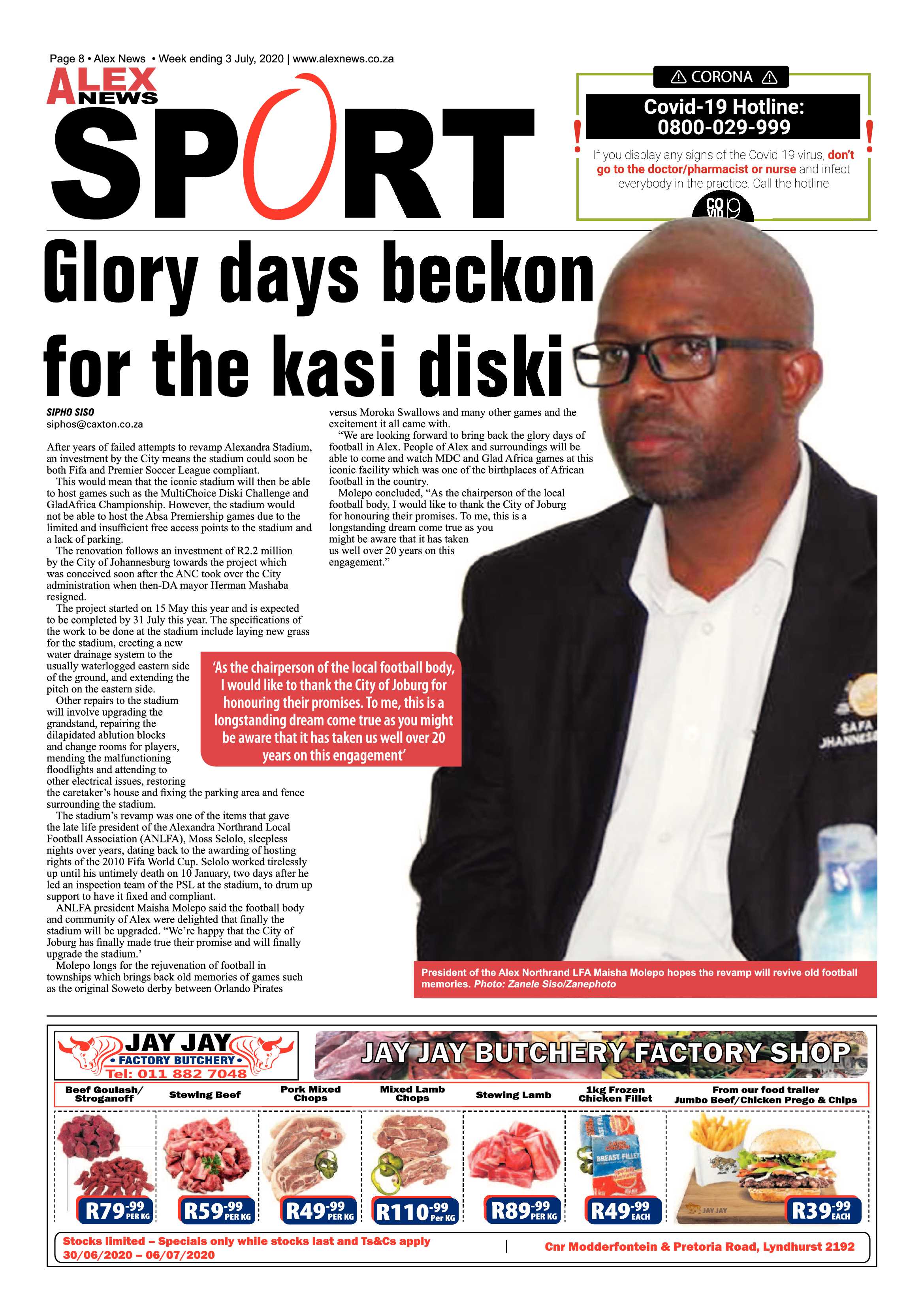 Alex News 03 July 2020 page 8