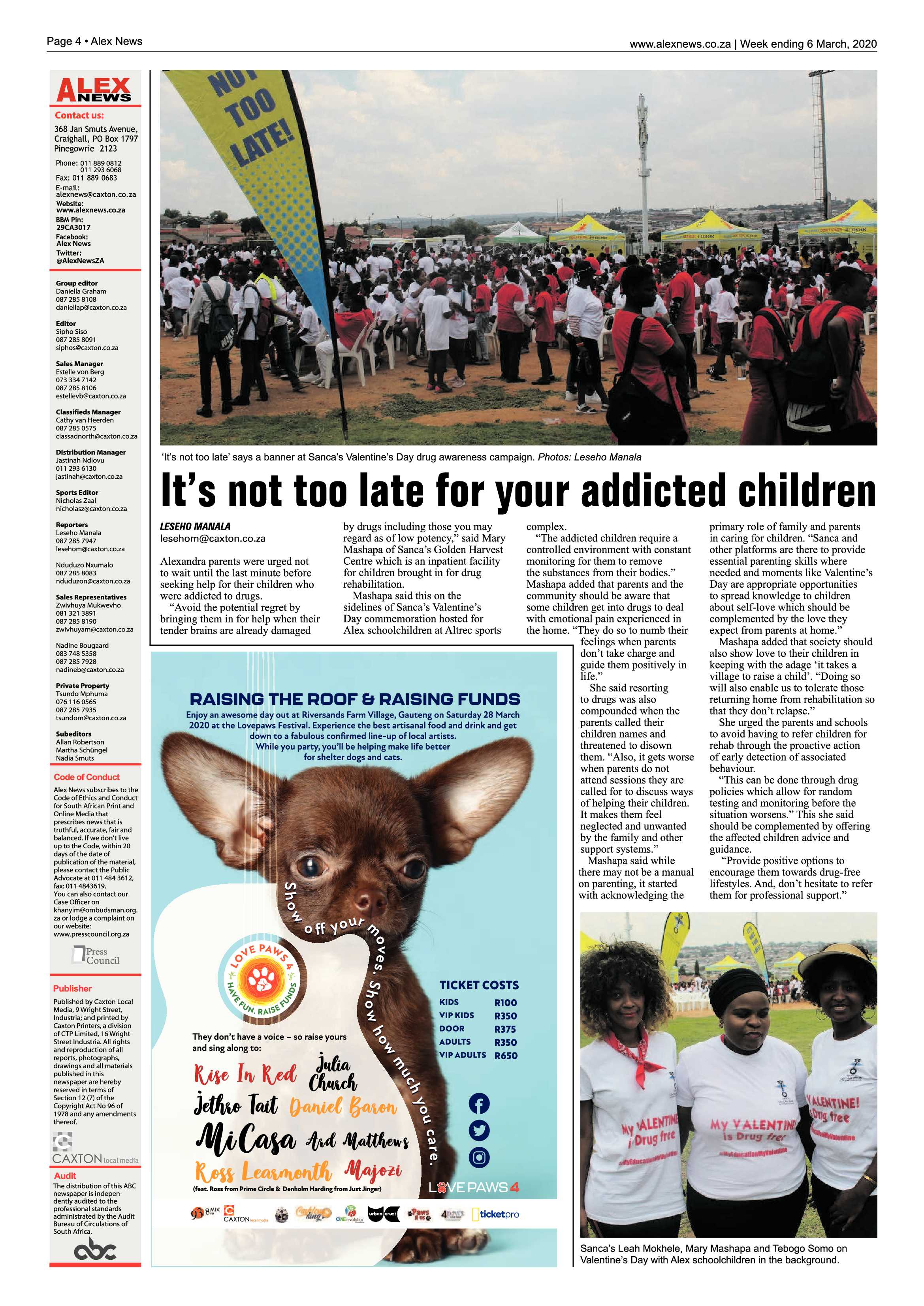 Alex News 06 March 2020 page 4