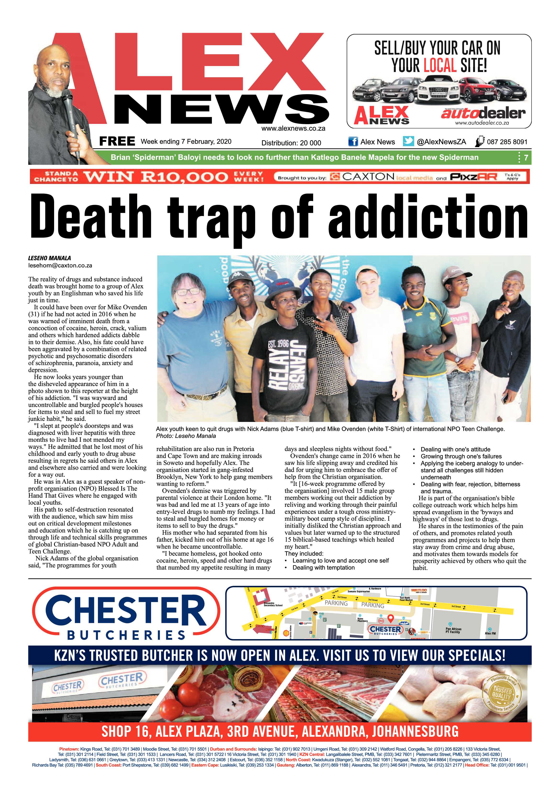 Alex News 07 February 2020 page 1