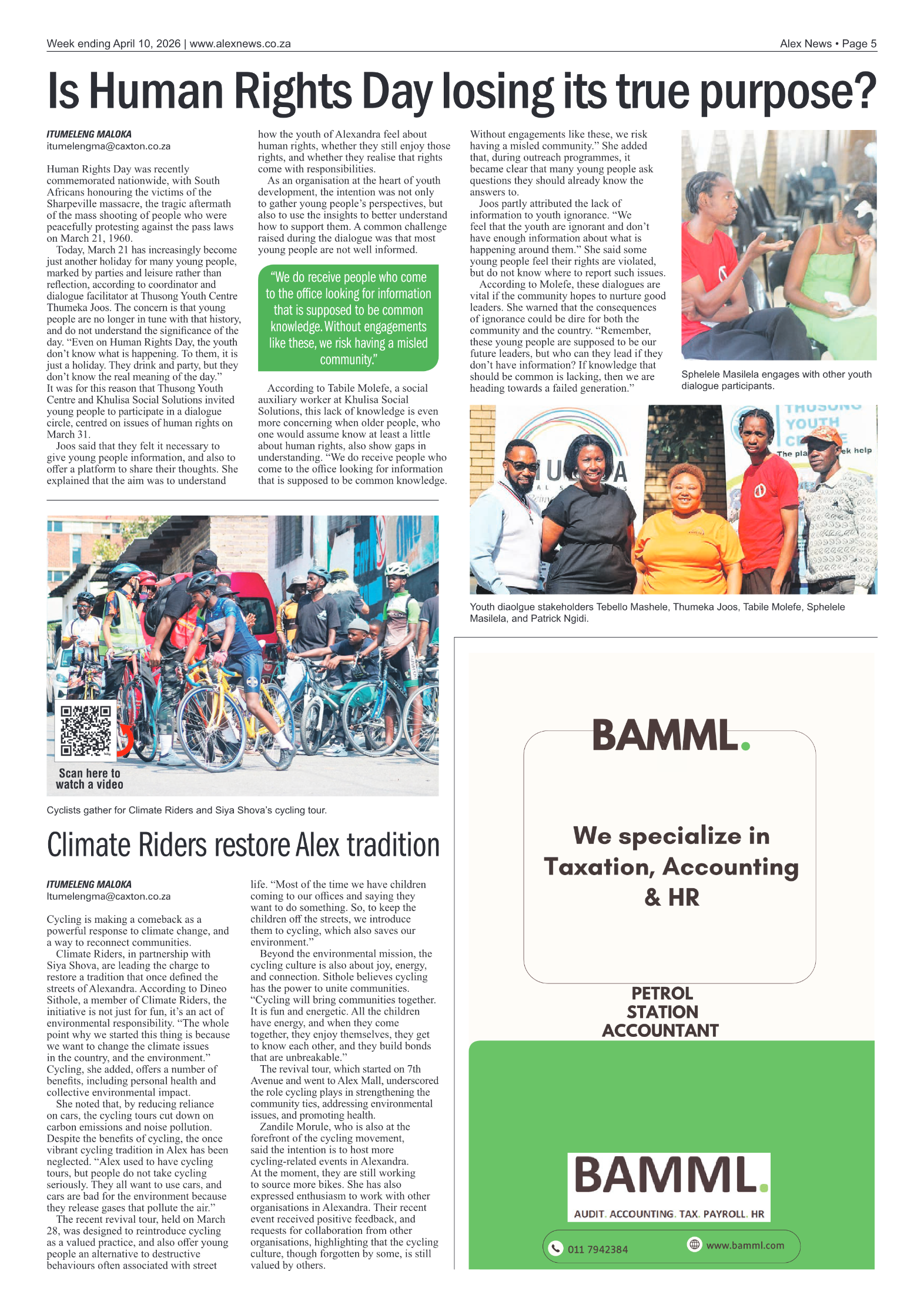 Alex News 10 April 2026 page 5