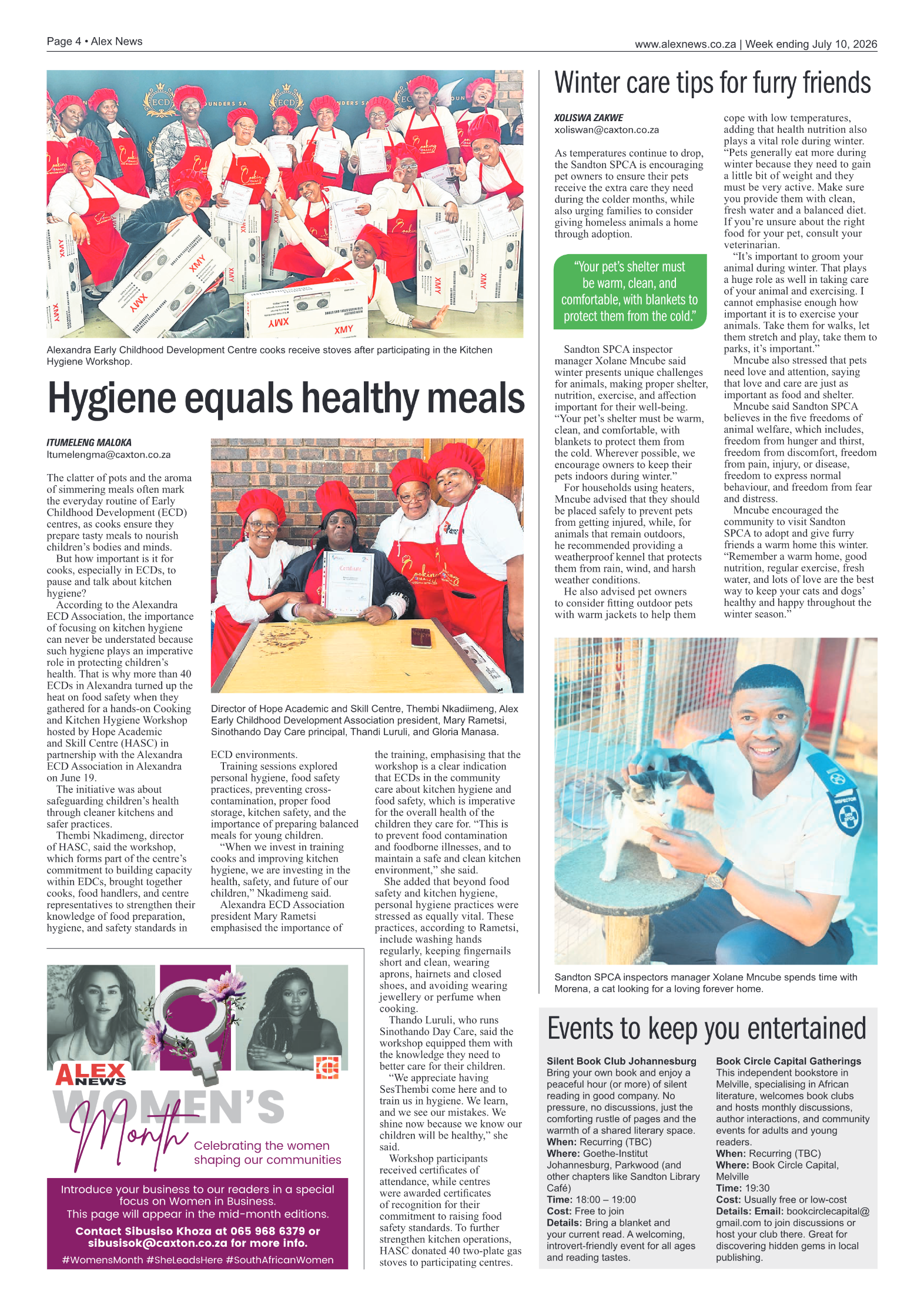 Alex News 10 July 2026 page 4