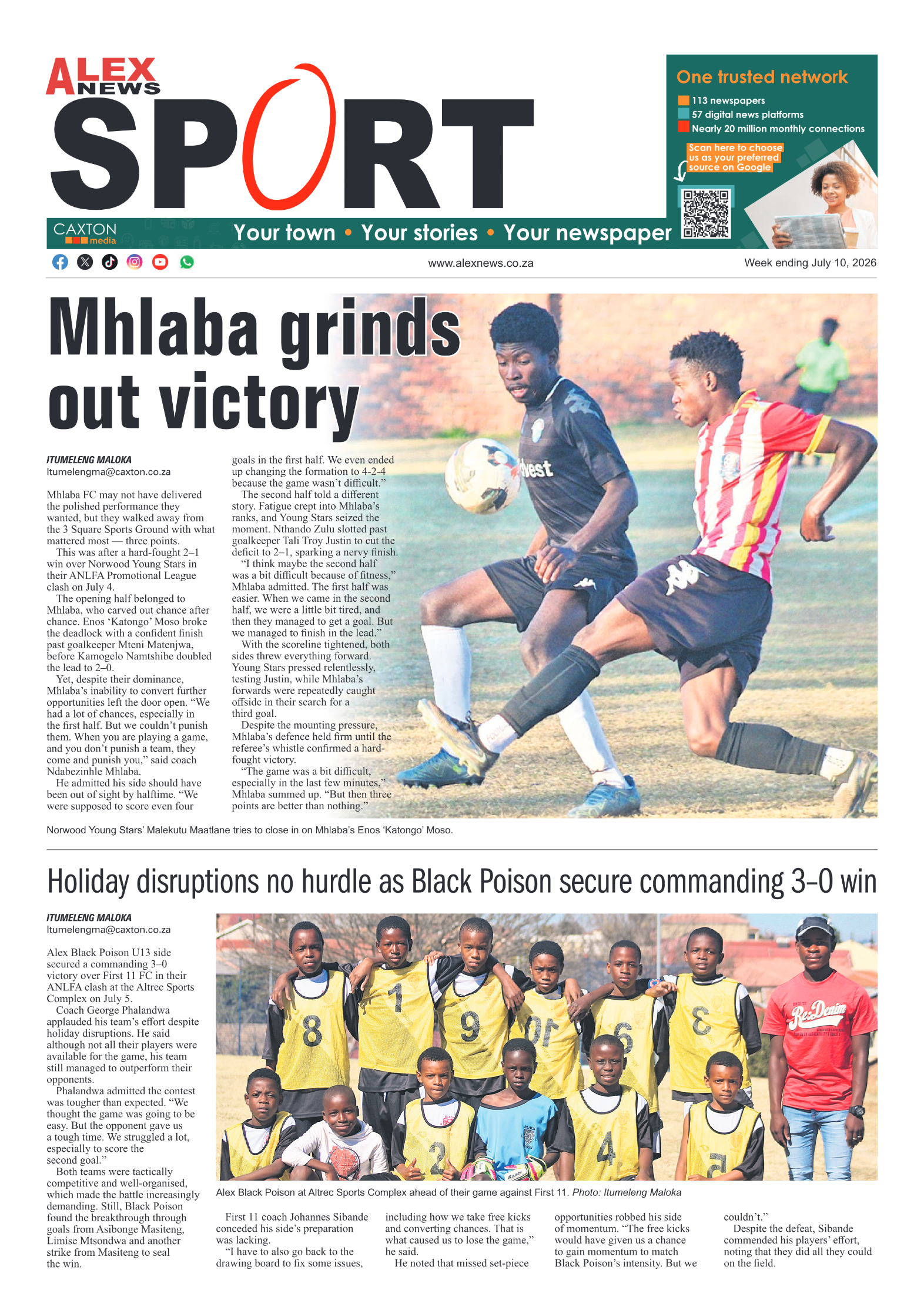Alex News 10 July 2026 page 8