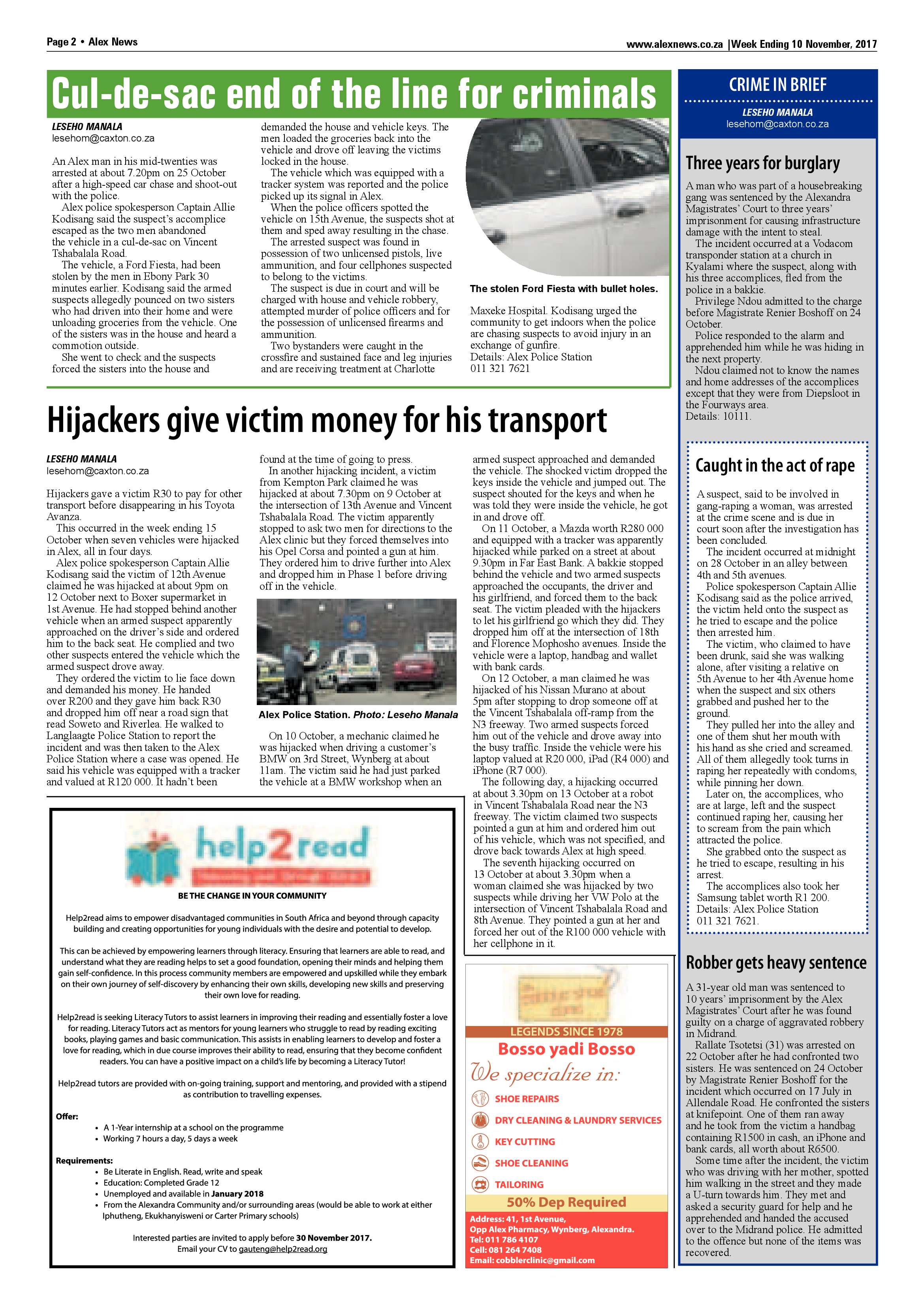 Alex News 10 November 2017 page 2