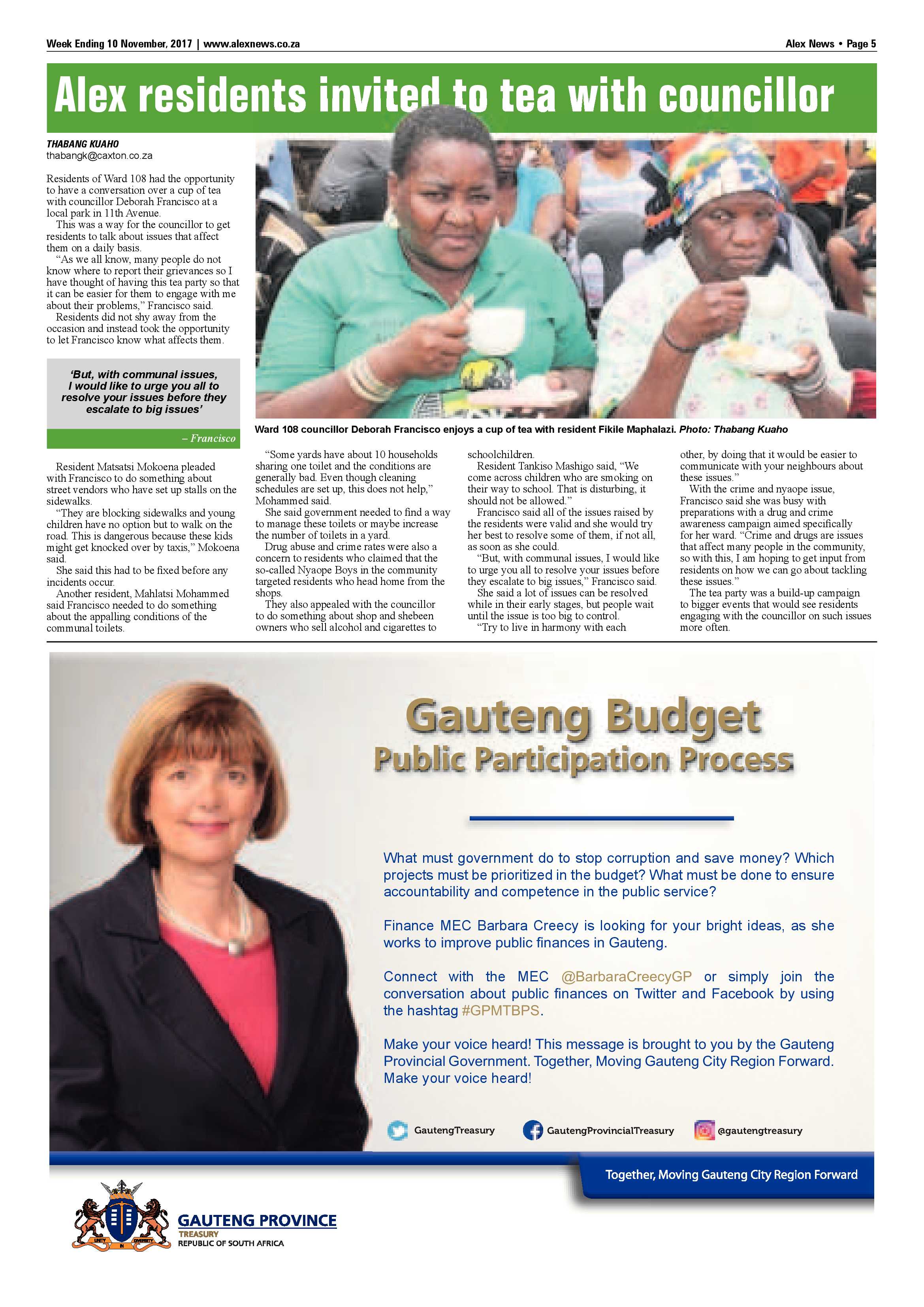 Alex News 10 November 2017 page 5