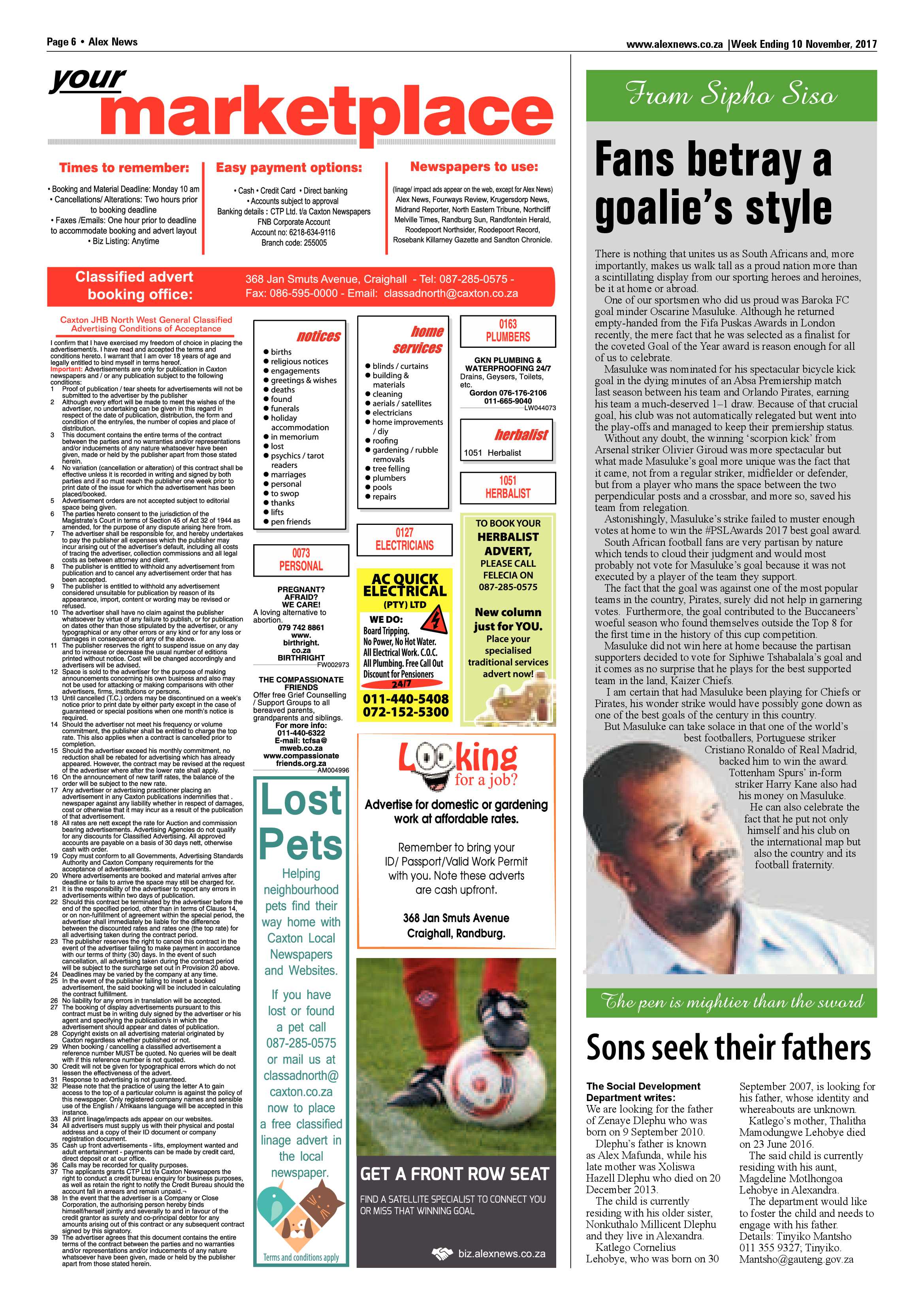 Alex News 10 November 2017 page 6