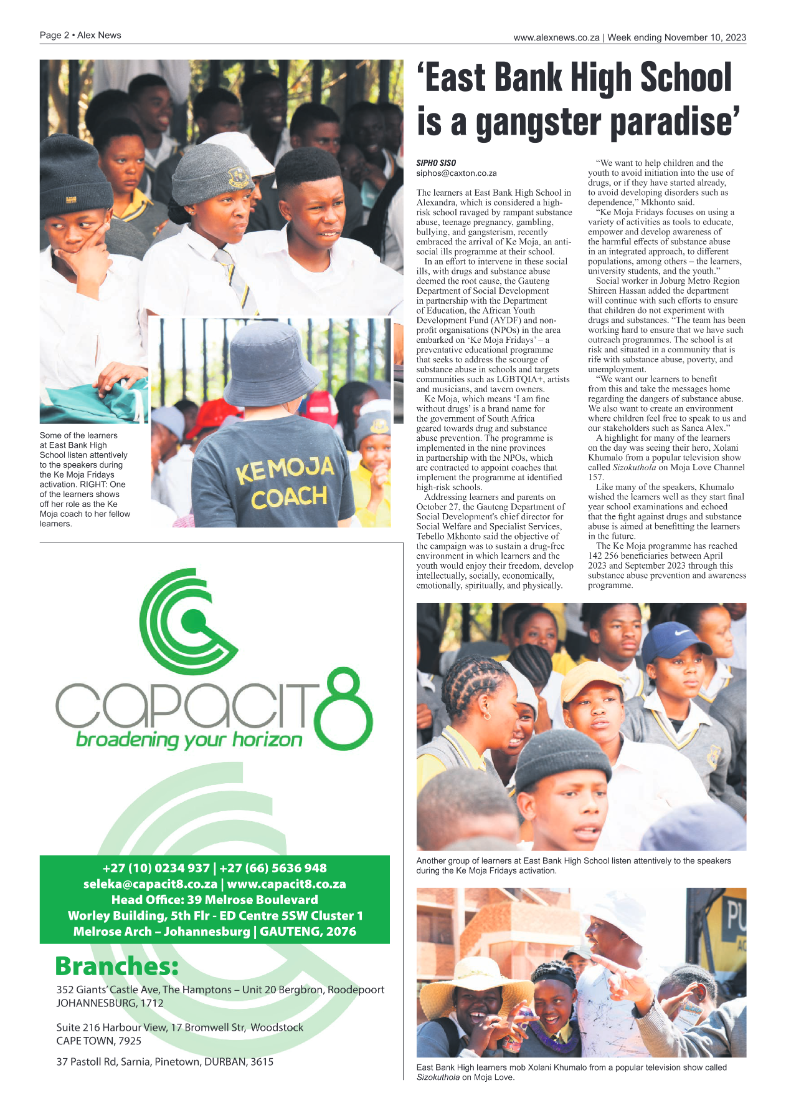 Alex News 10 November 2023 page 2