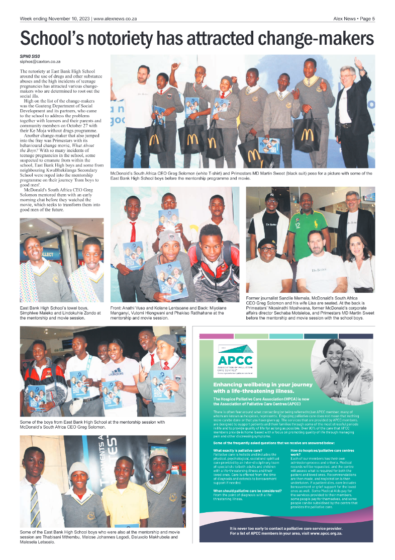 Alex News 10 November 2023 page 5
