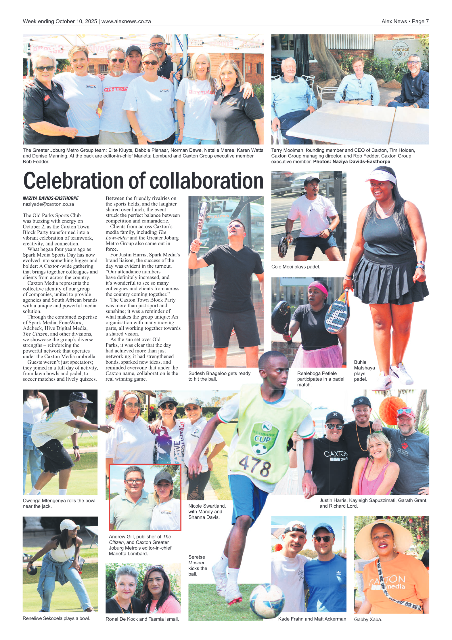 Alex News 10 October 2025 page 7