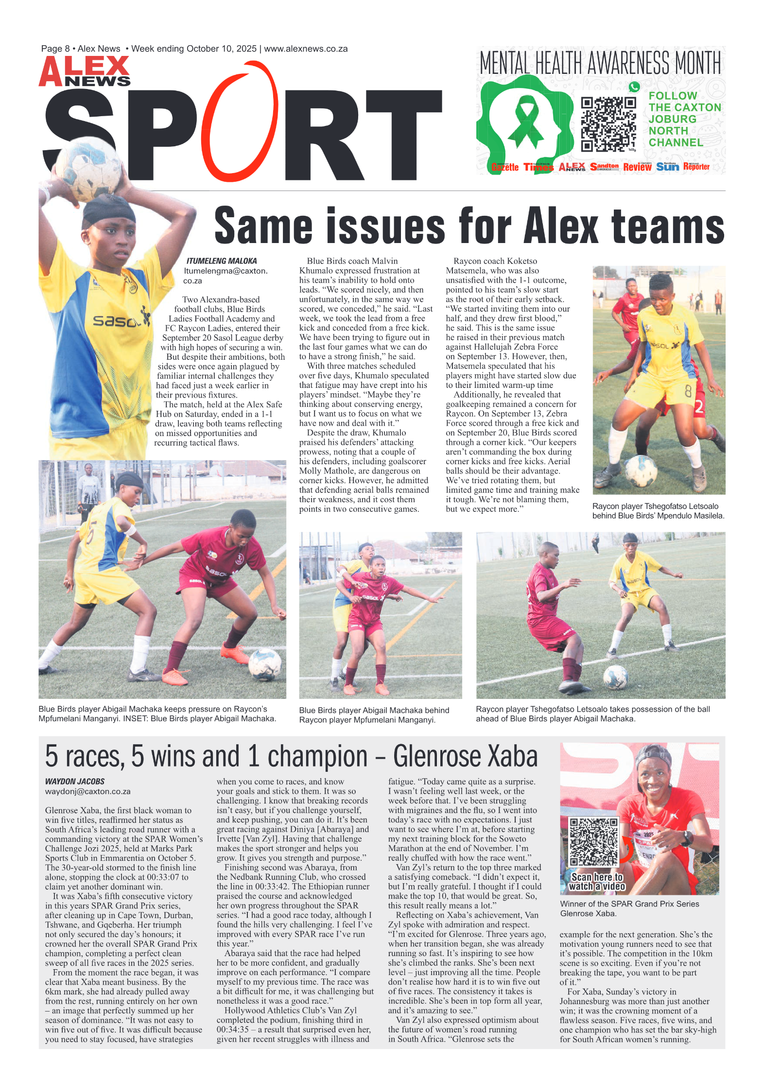 Alex News 10 October 2025 page 8
