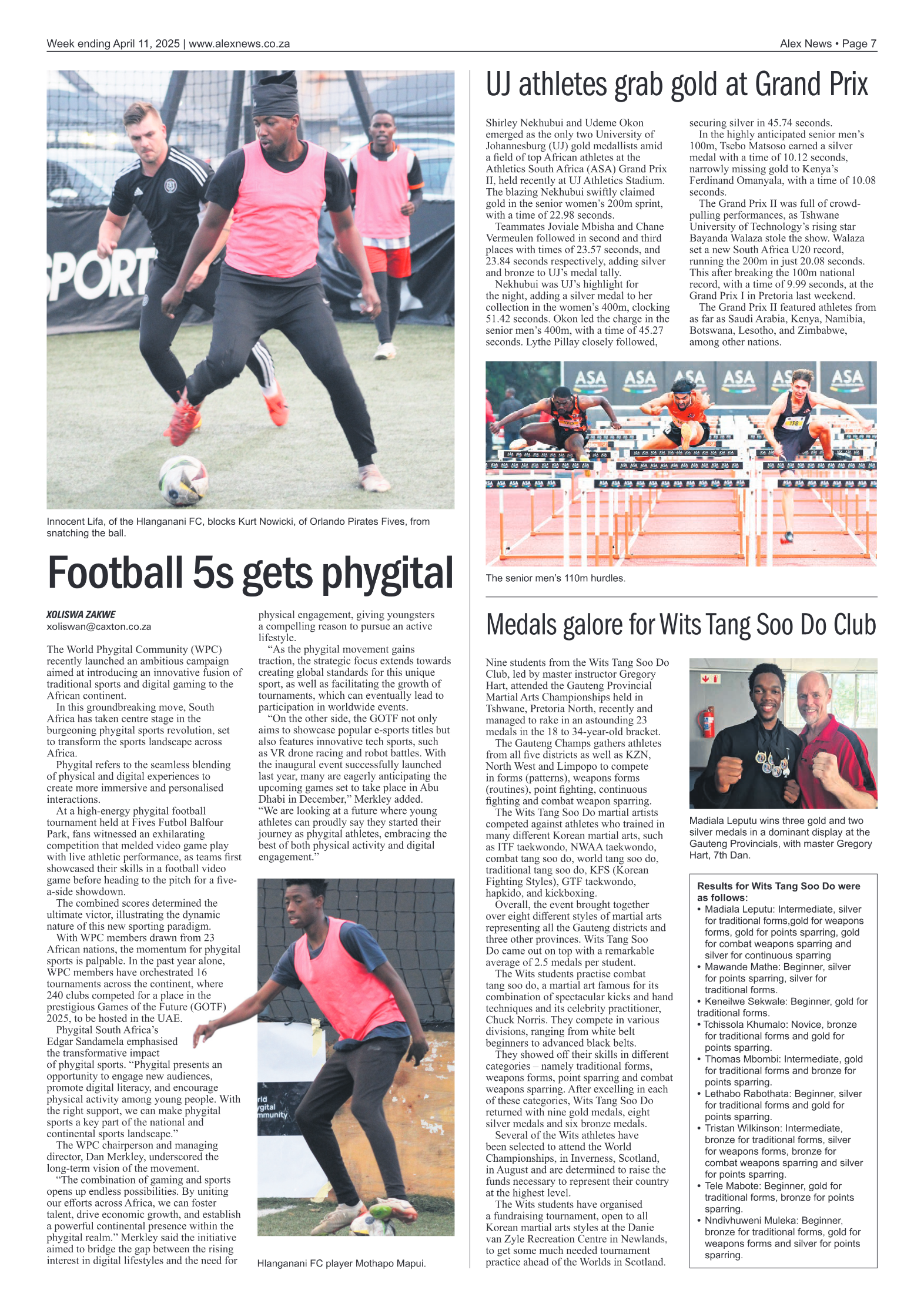 Alex News 11 April 2025 page 7