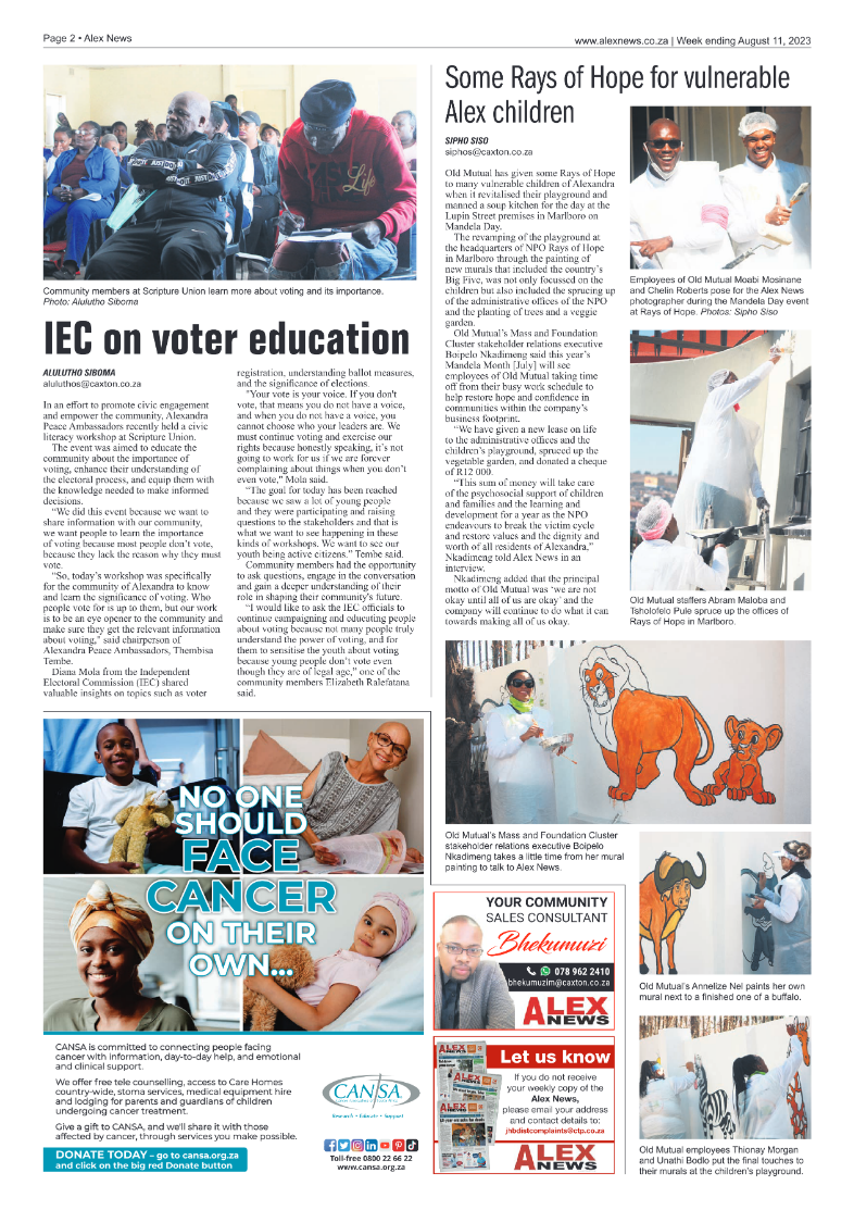 Alex News 11 August 2023 page 2