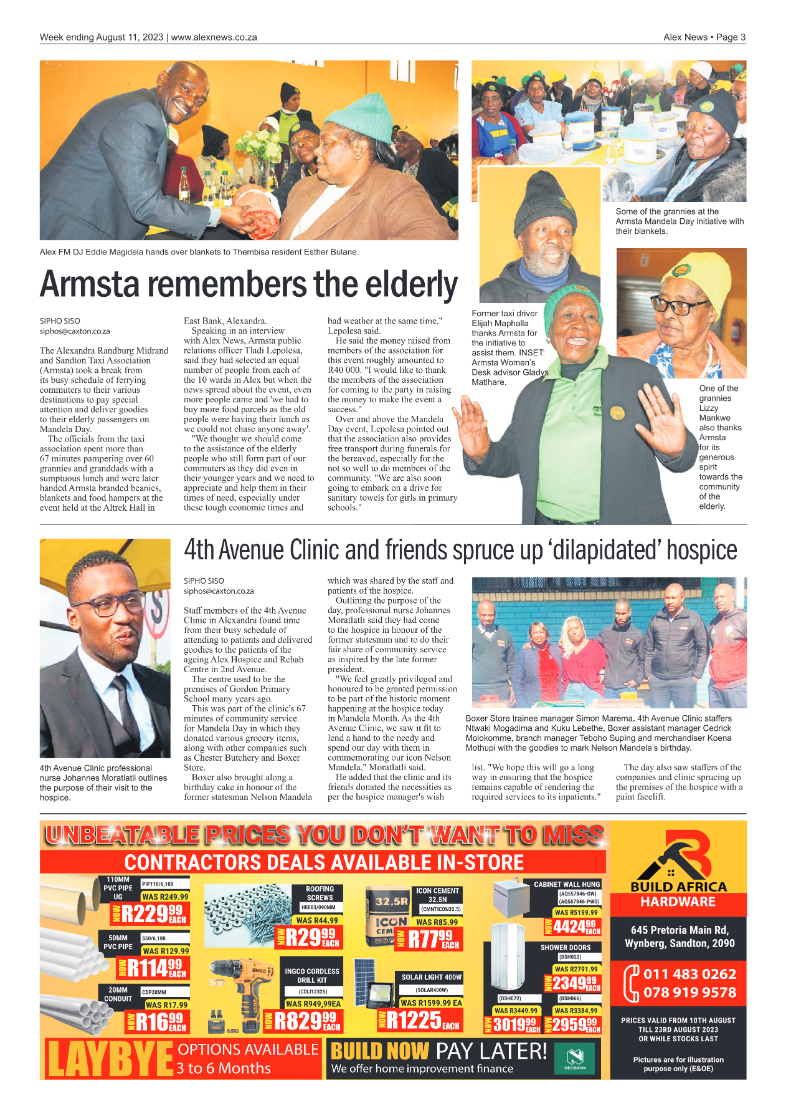 Alex News 11 August 2023 page 3