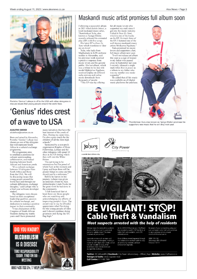 Alex News 11 August 2023 page 5