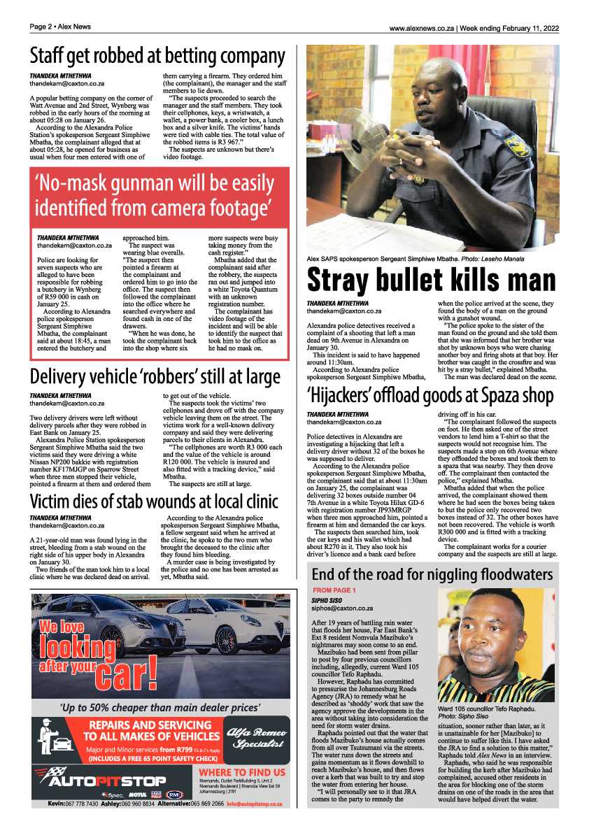 Alex News 11 February 2022 page 2