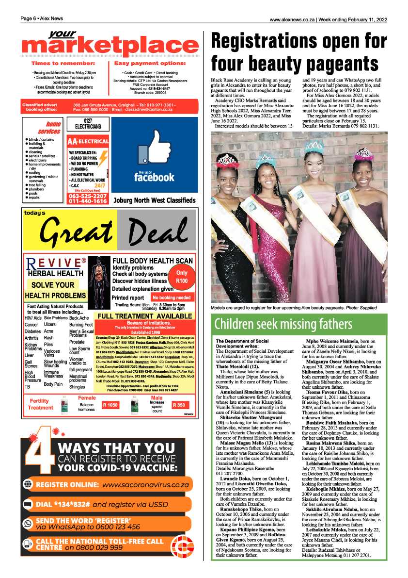 Alex News 11 February 2022 page 6
