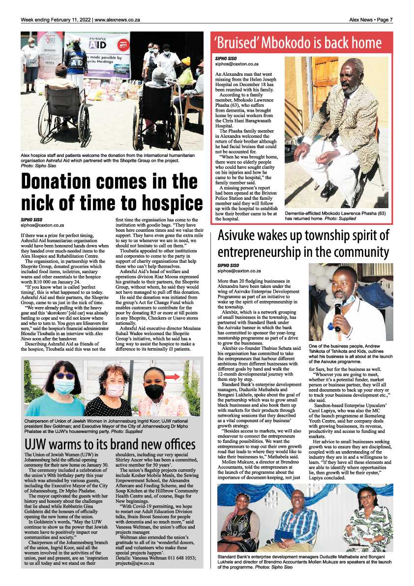 Alex News 11 February 2022 page 7