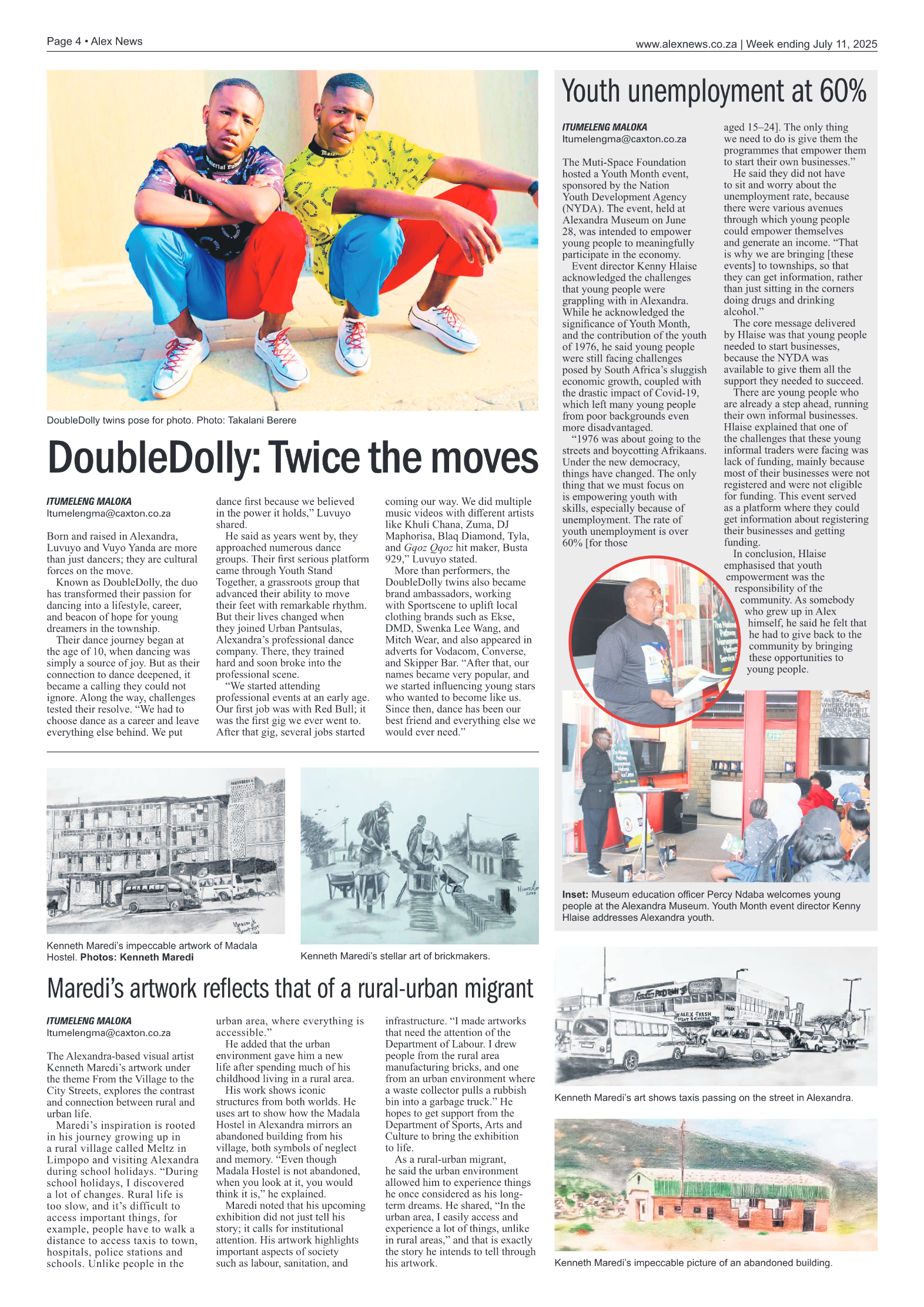 Alex News 11 July 2025 page 4