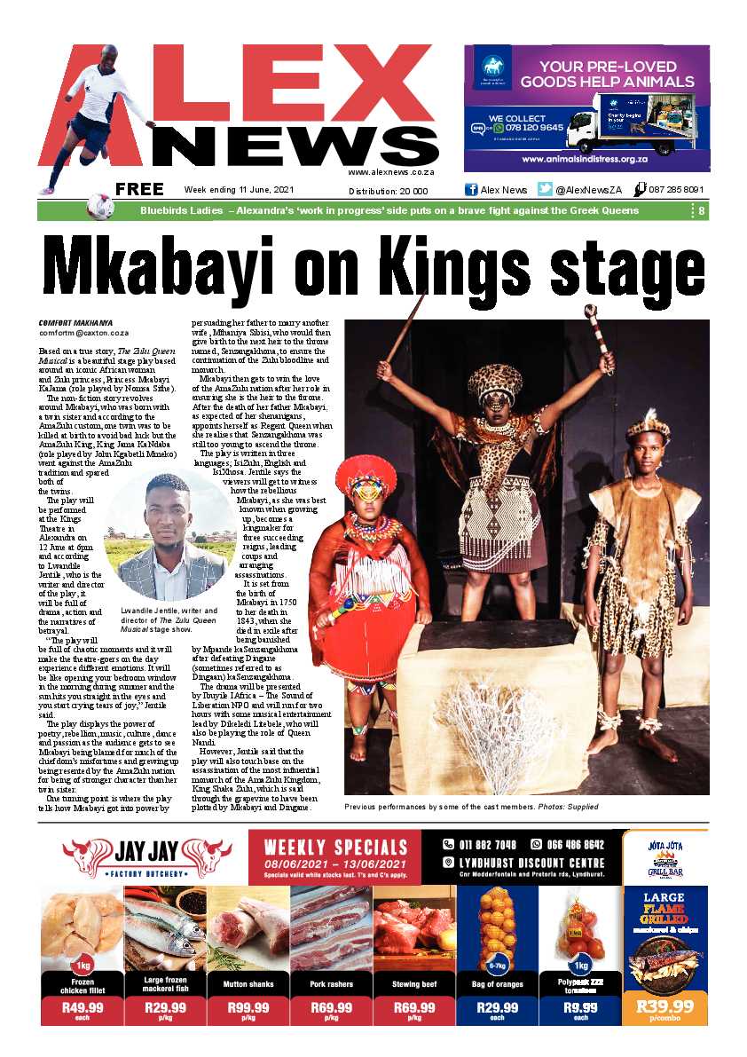Alex News 11 June 2021 page 1