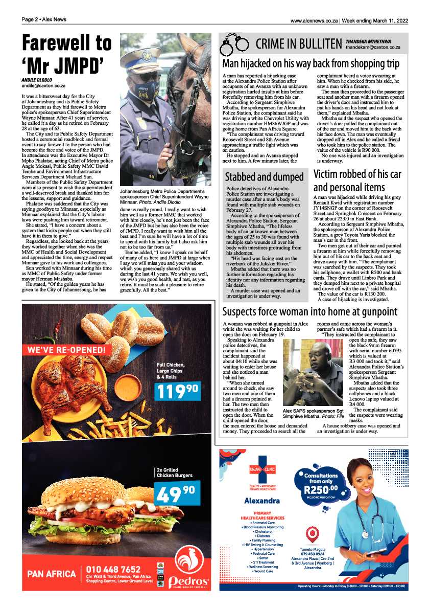 Alex News 11 March 2022 page 2