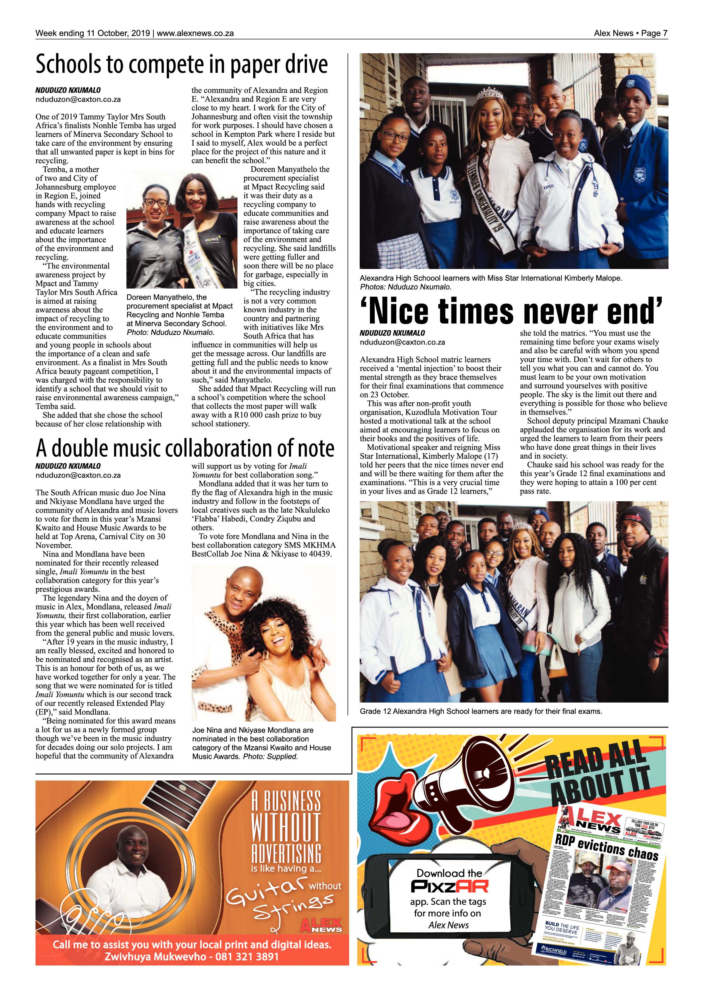 Alex News 11 October, 2019 page 7