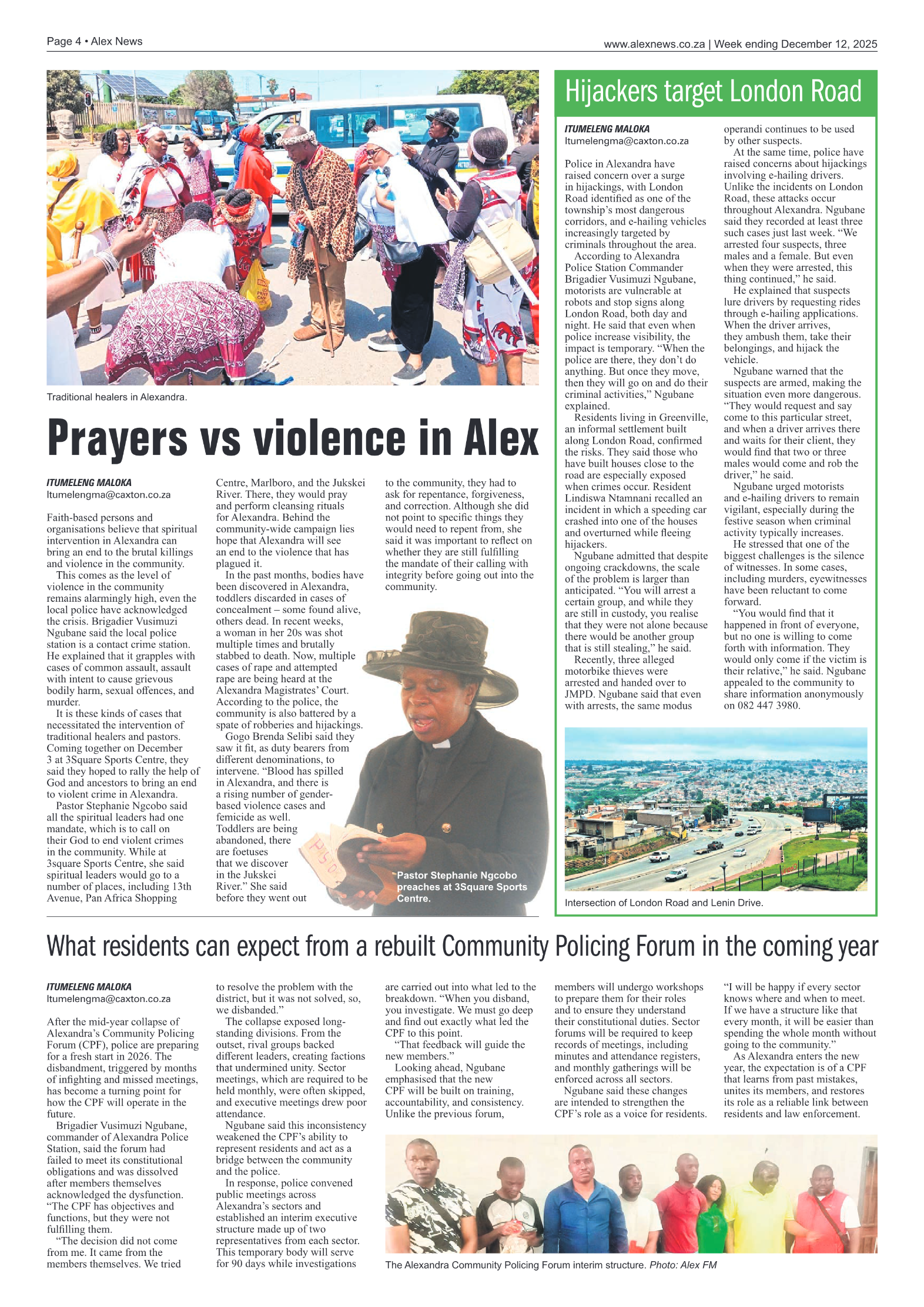 Alex News 12 December 2025 page 4