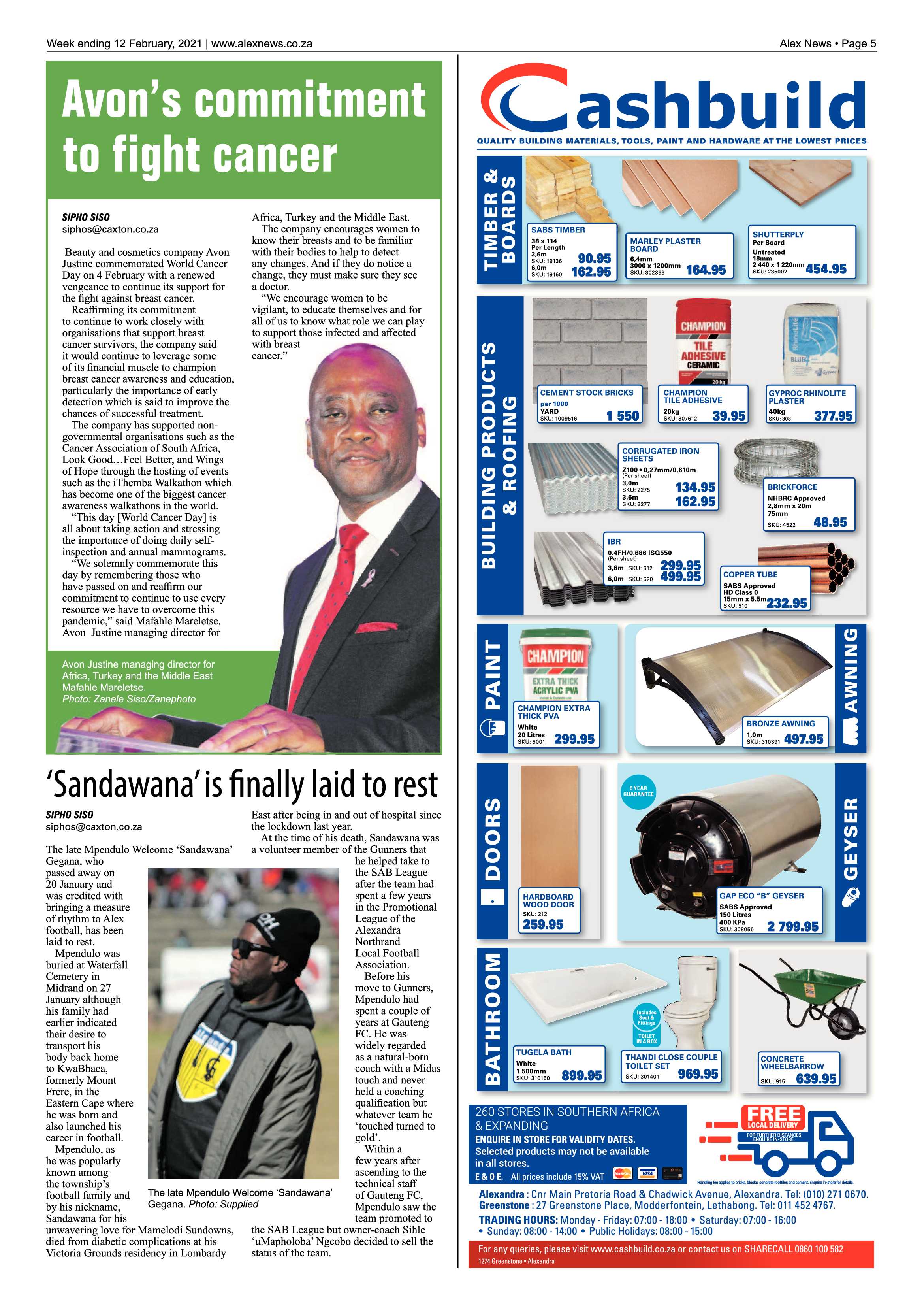 Alex News 12 February 2021 page 5