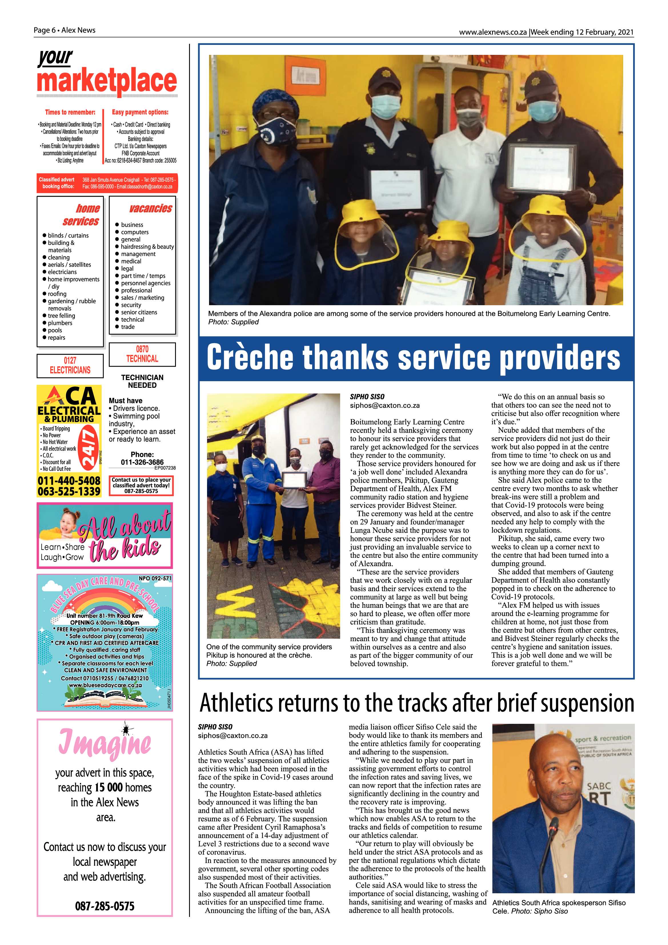 Alex News 12 February 2021 page 6