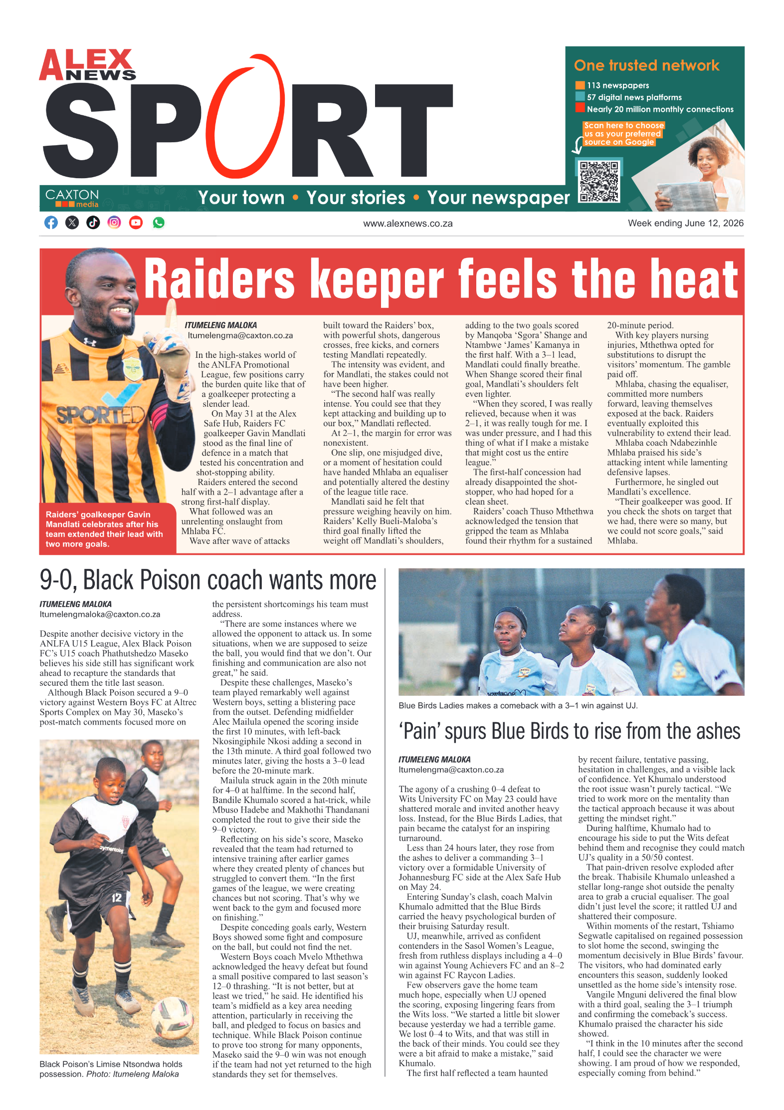 Alex News 12 June 2026 page 8