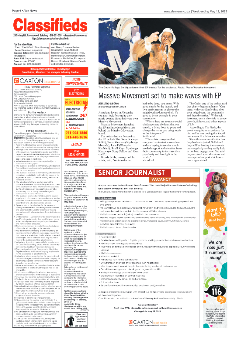 Alex News 12 May 2023 page 6