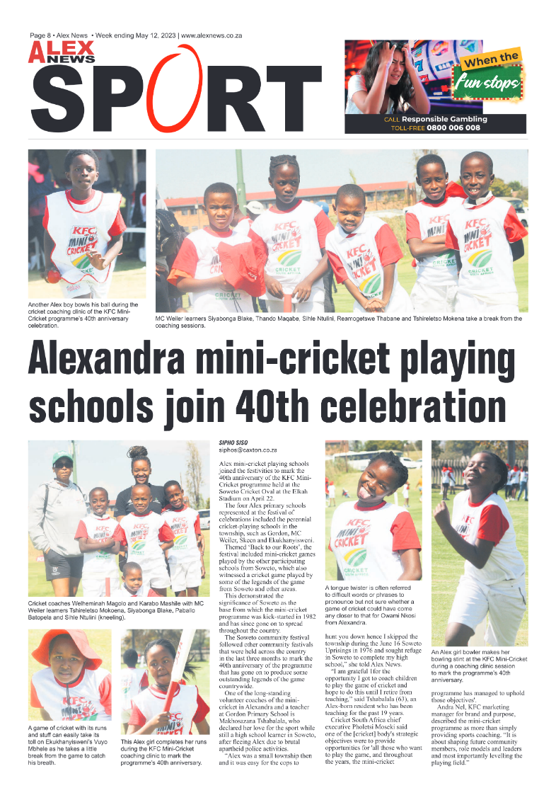 Alex News 12 May 2023 page 8