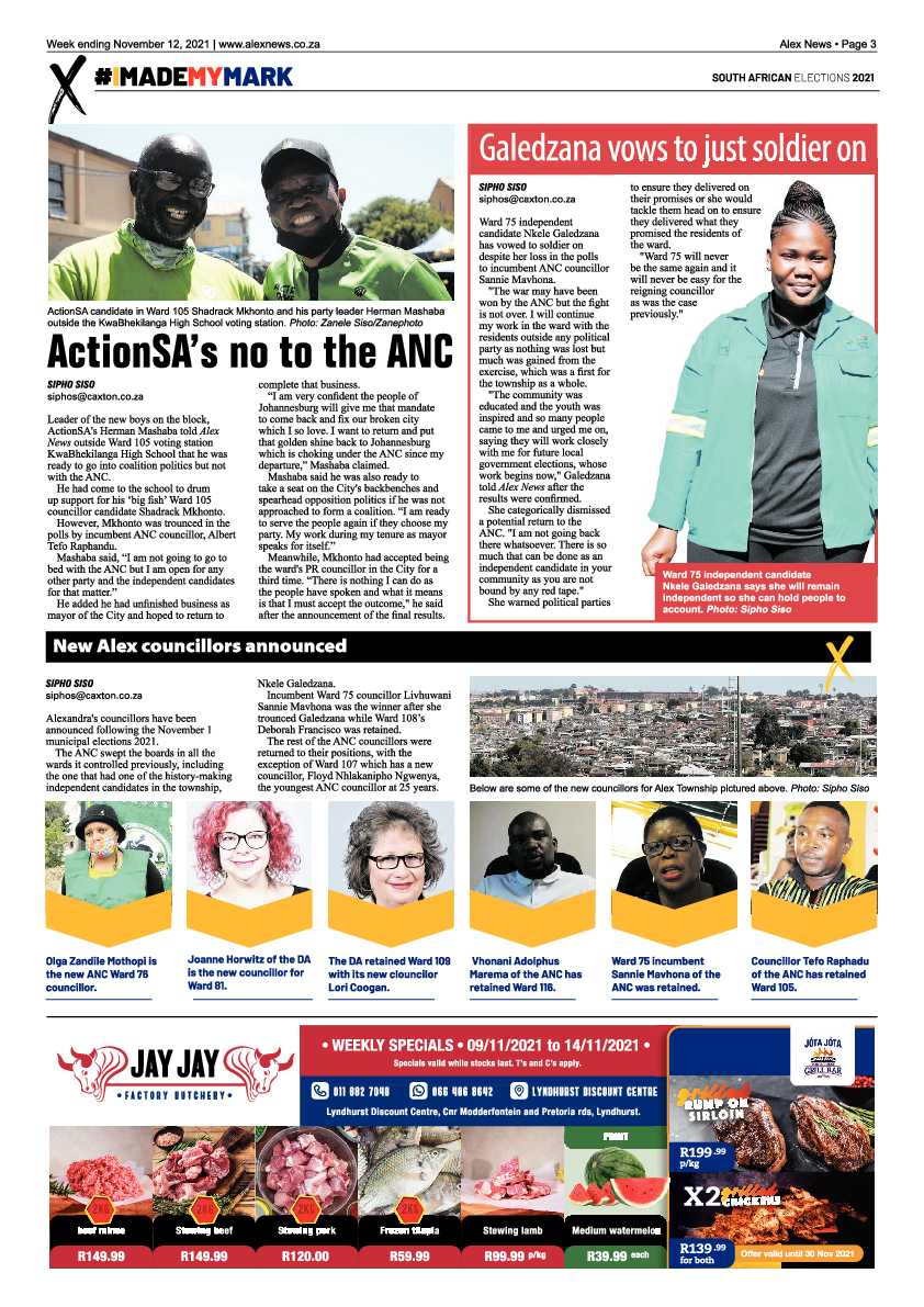 Alex News 12 November 2021 page 3