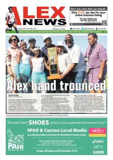 Alex News 12 October, 2018