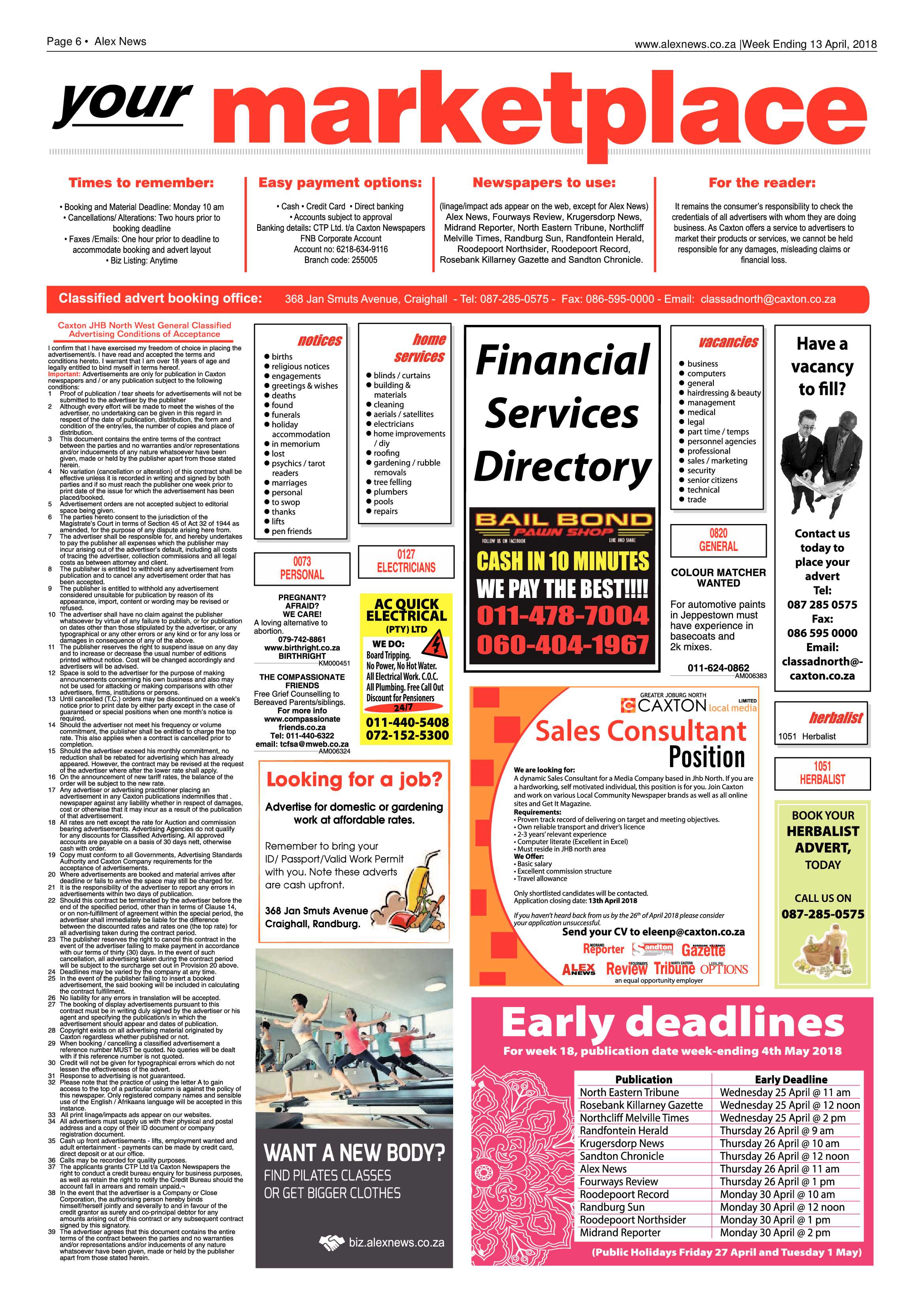 Alex News 13 April 2018 page 6