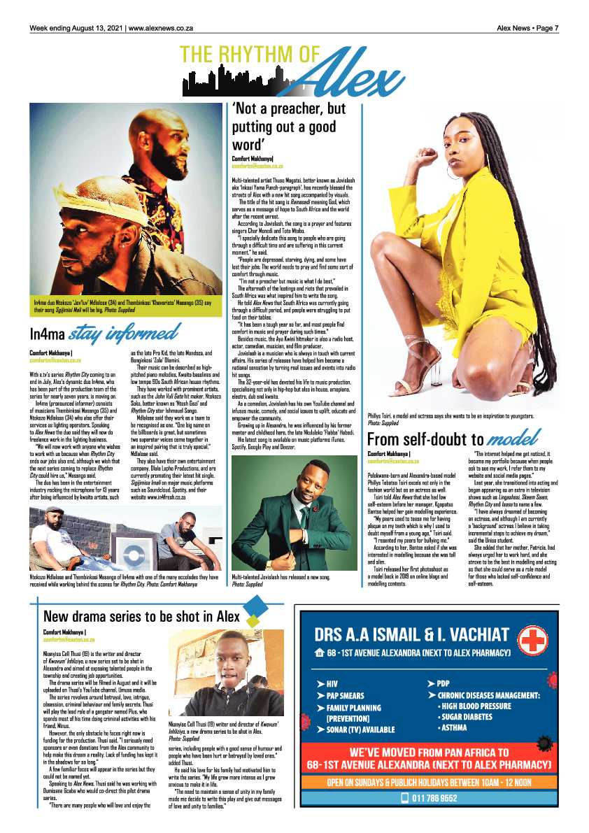 Alex News 13 August 2021 page 7