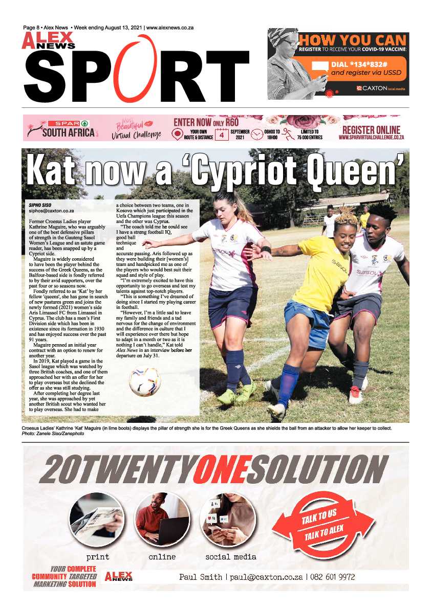Alex News 13 August 2021 page 8
