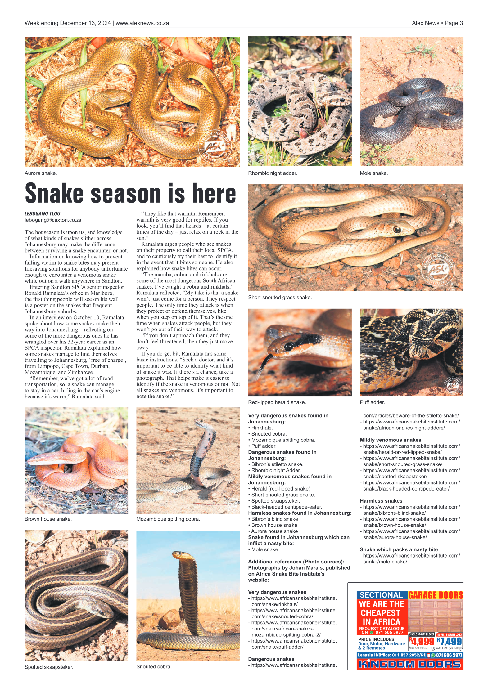 Alex News 13 December 2024 page 3