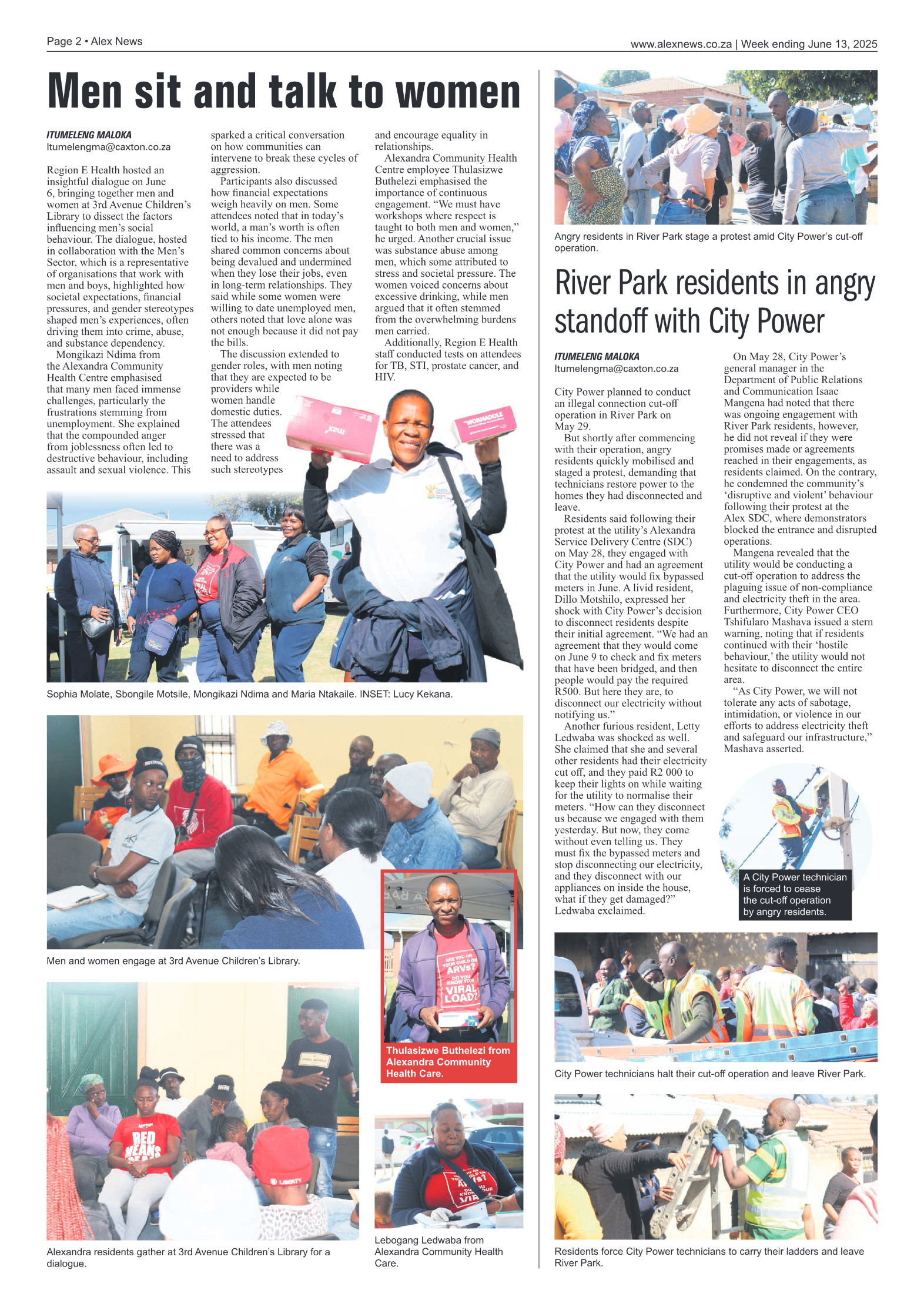 Alex News 13 June 2025 page 2